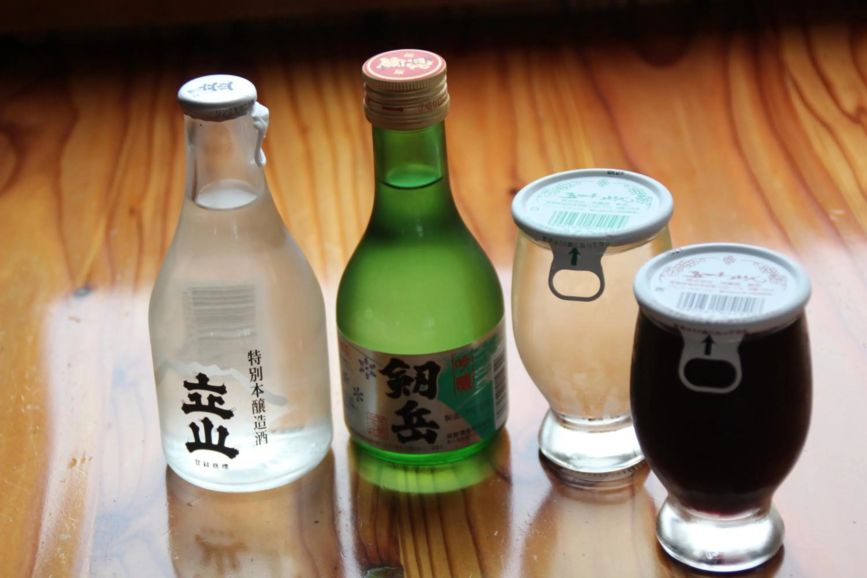 Alcoholic drinks in Tengudaira Mountain Lodge