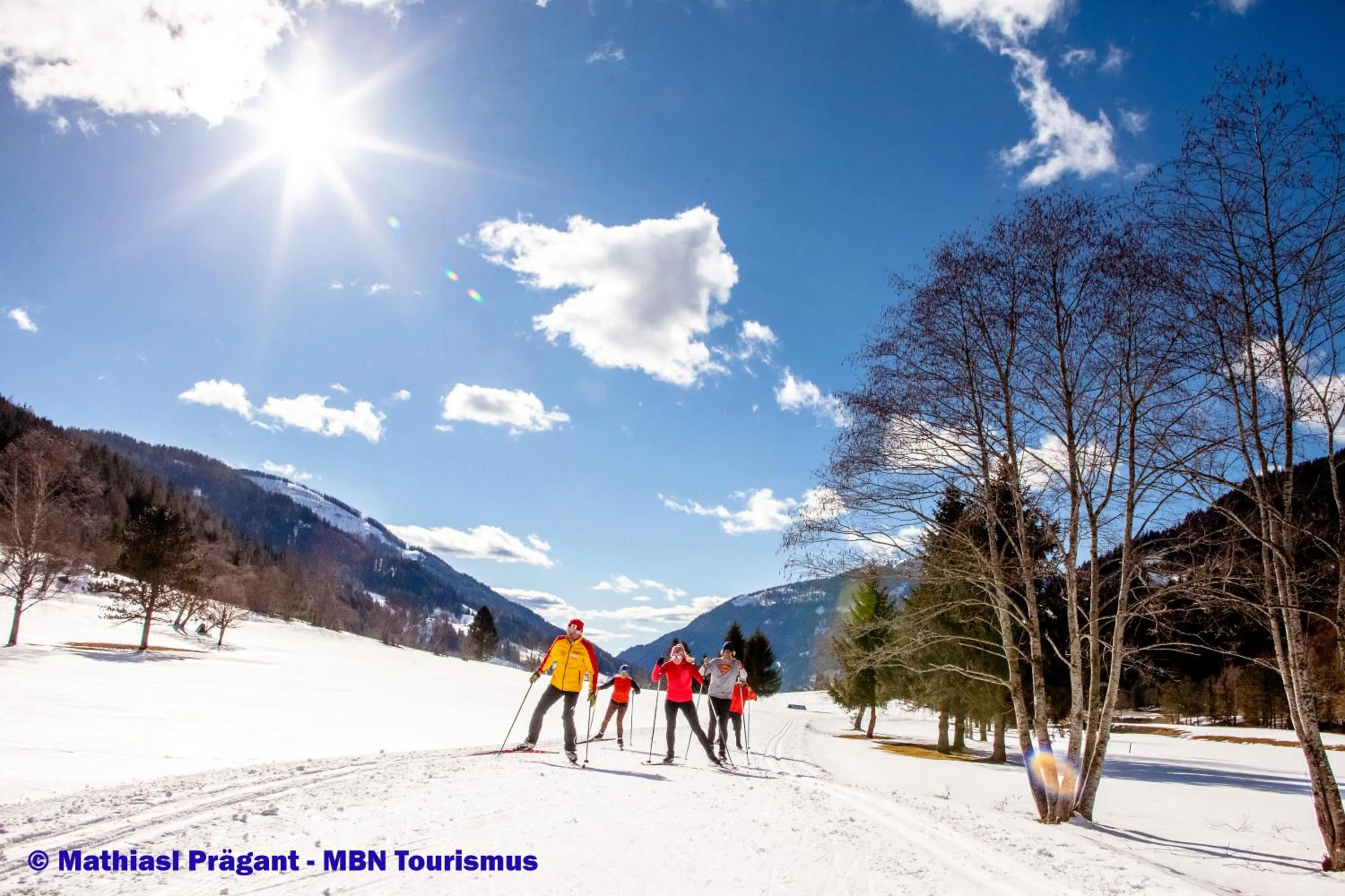 Natural landscape in Ferienhaus Christina