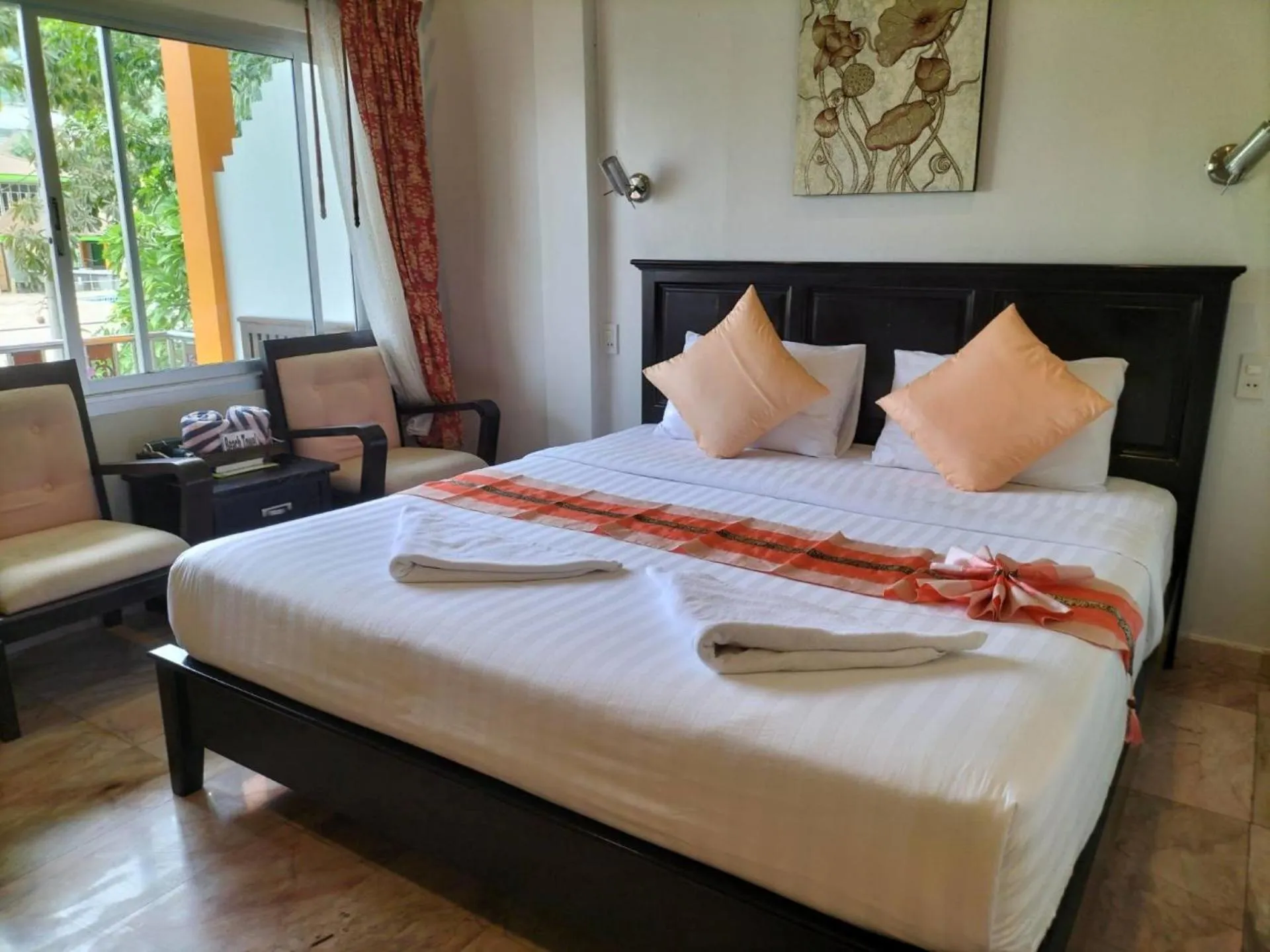 Bed in Lotus Paradise Resort - SHA PLUS