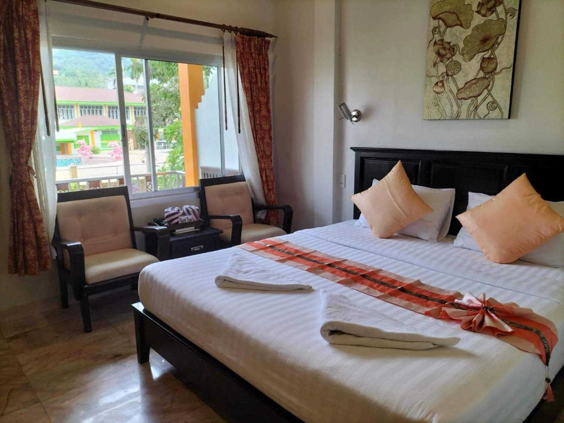 Bed in Lotus Paradise Resort - SHA PLUS