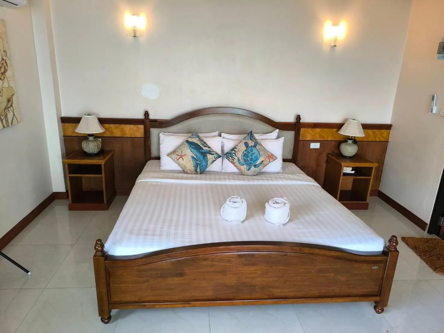Bed in Lotus Paradise Resort - SHA PLUS