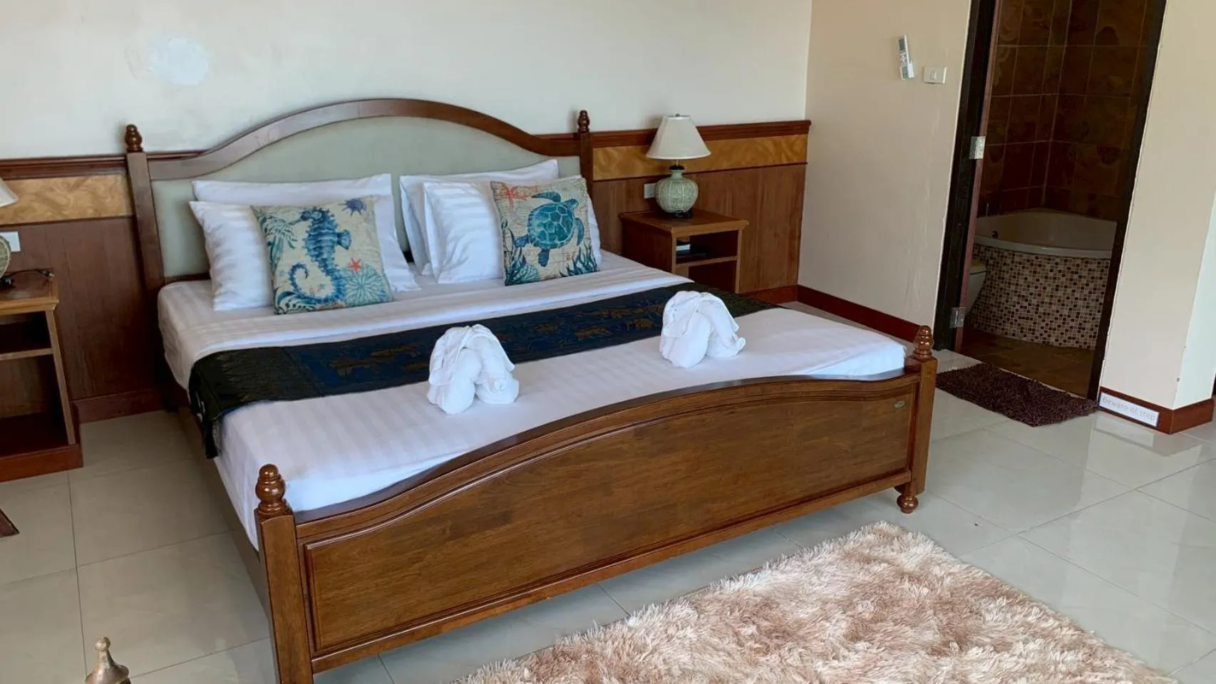 Bed in Lotus Paradise Resort - SHA PLUS