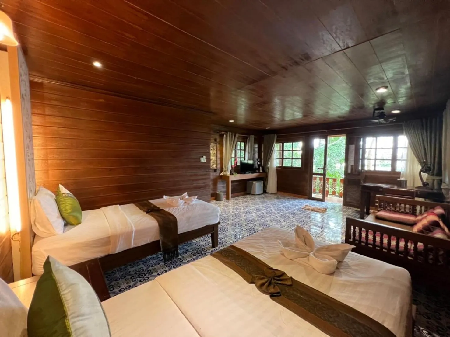 Bed in Lotus Paradise Resort - SHA PLUS