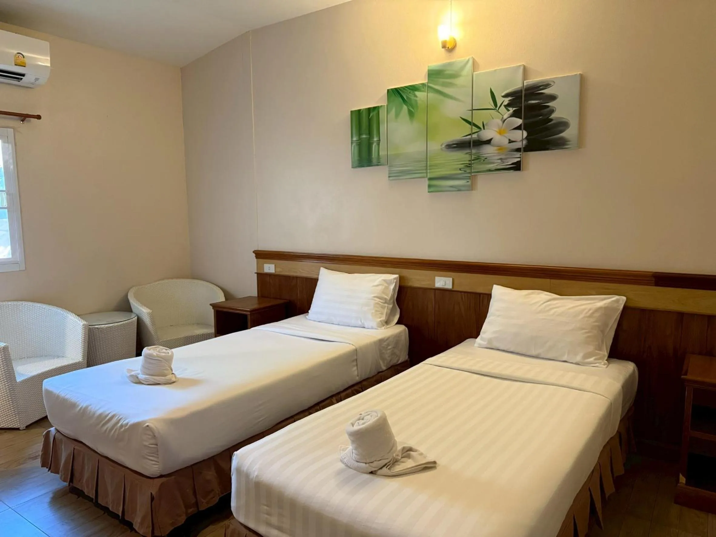 Bed in Lotus Paradise Resort - SHA PLUS