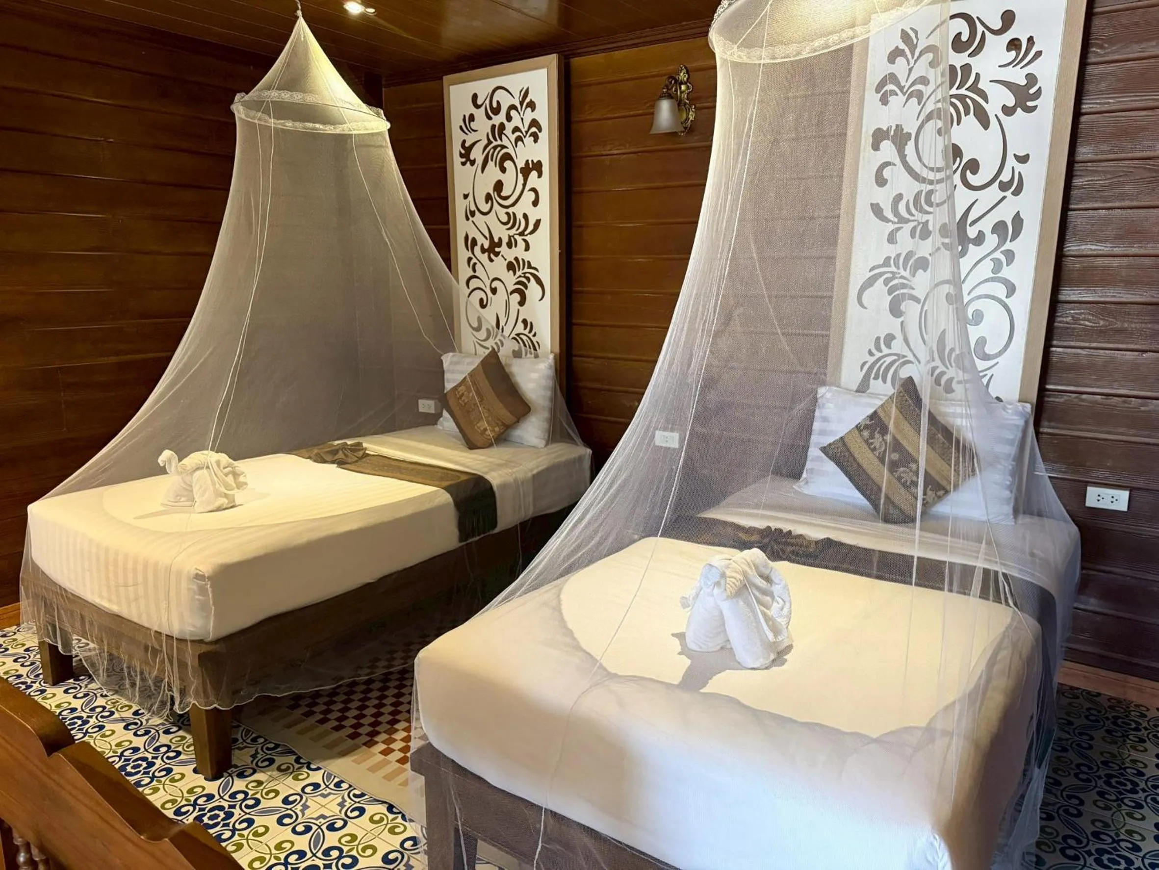 Bed in Lotus Paradise Resort - SHA PLUS