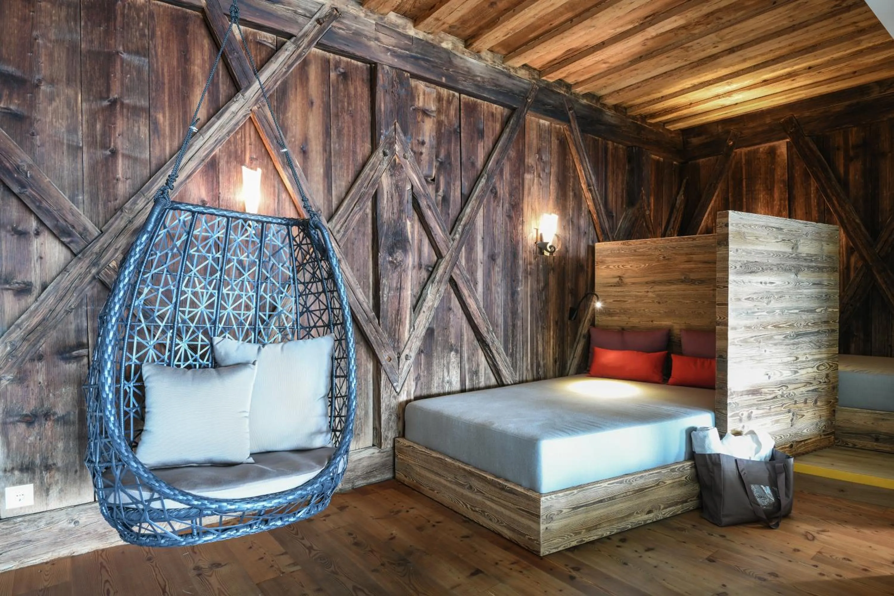 Sauna, Bed in Parc Hotel Tyrol