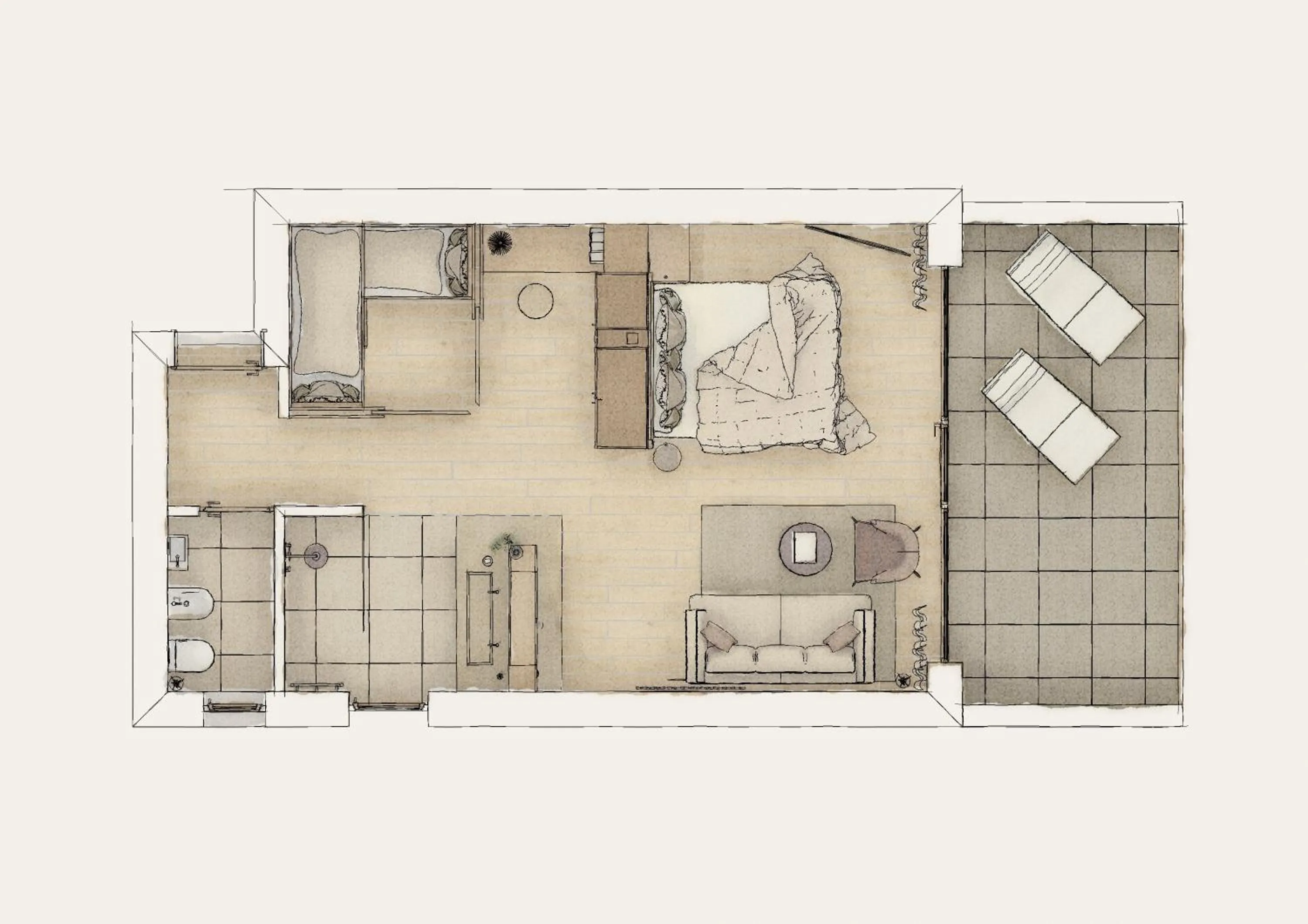 Floor plan in Parc Hotel Tyrol