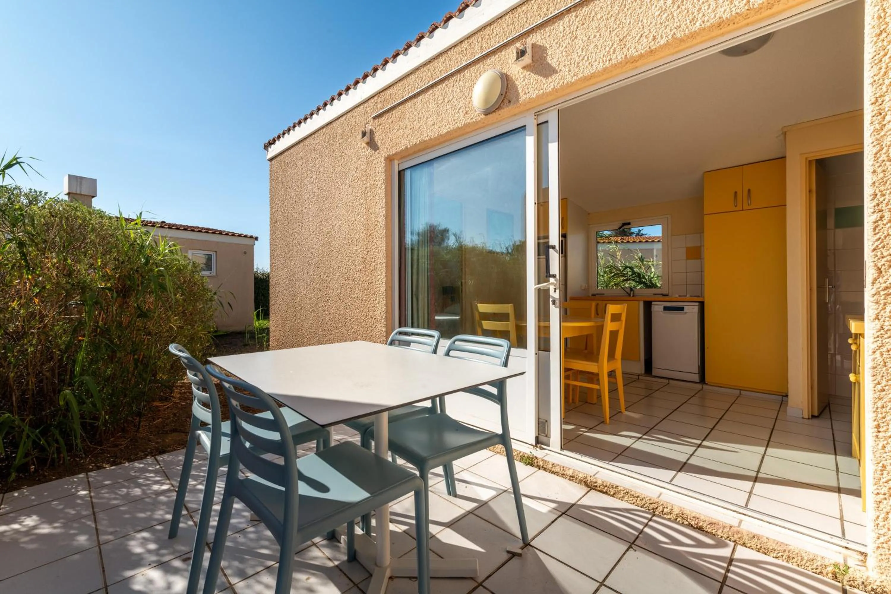 Patio in Belambra Clubs Résidence Gruissan - Les Ayguades