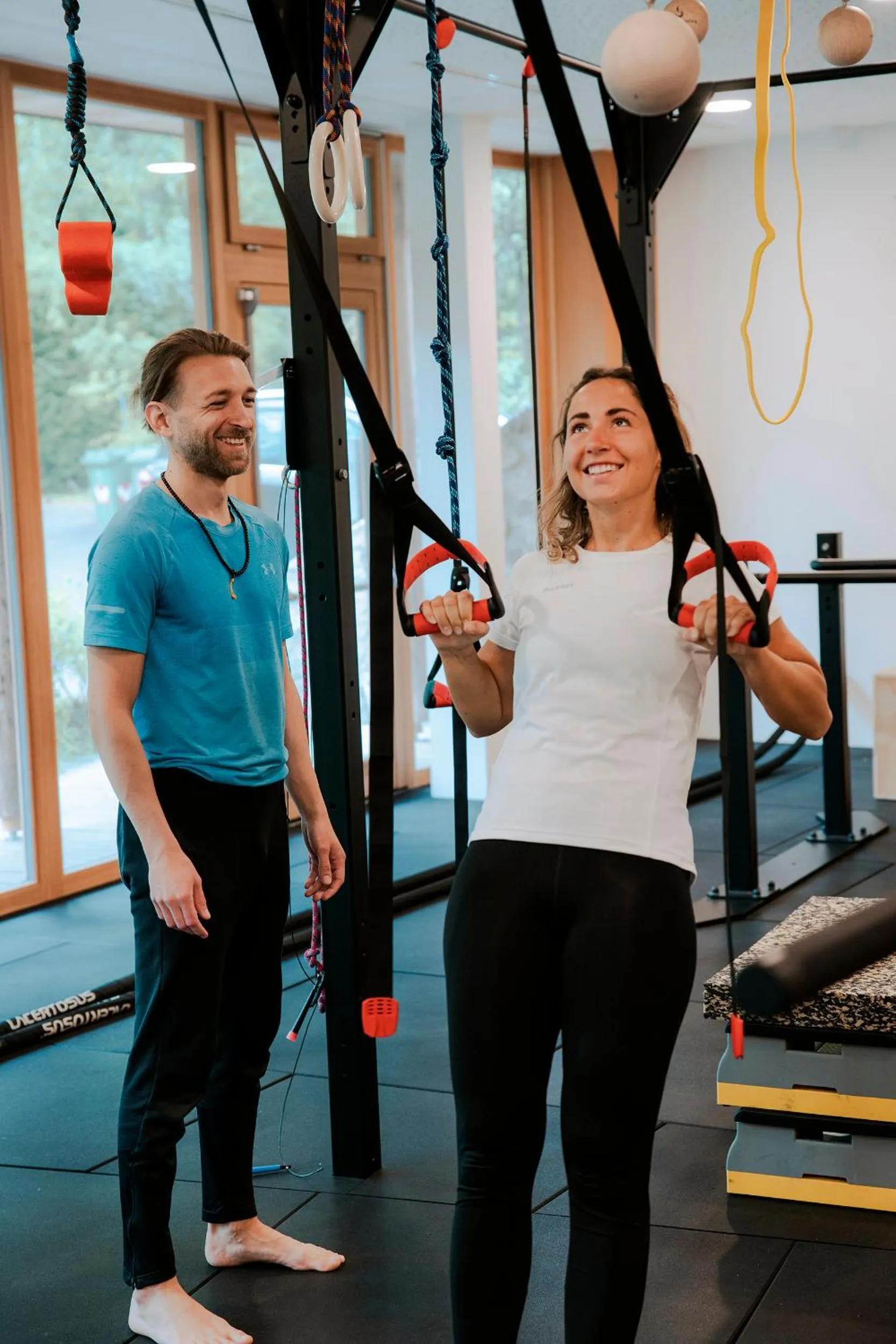 Fitness centre/facilities in Hotel Der Waldhof