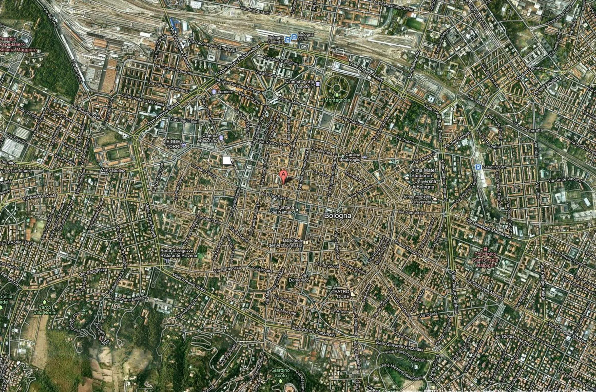 Bird's eye view in IL CASTELLO HOSTEL BOUTIQUE