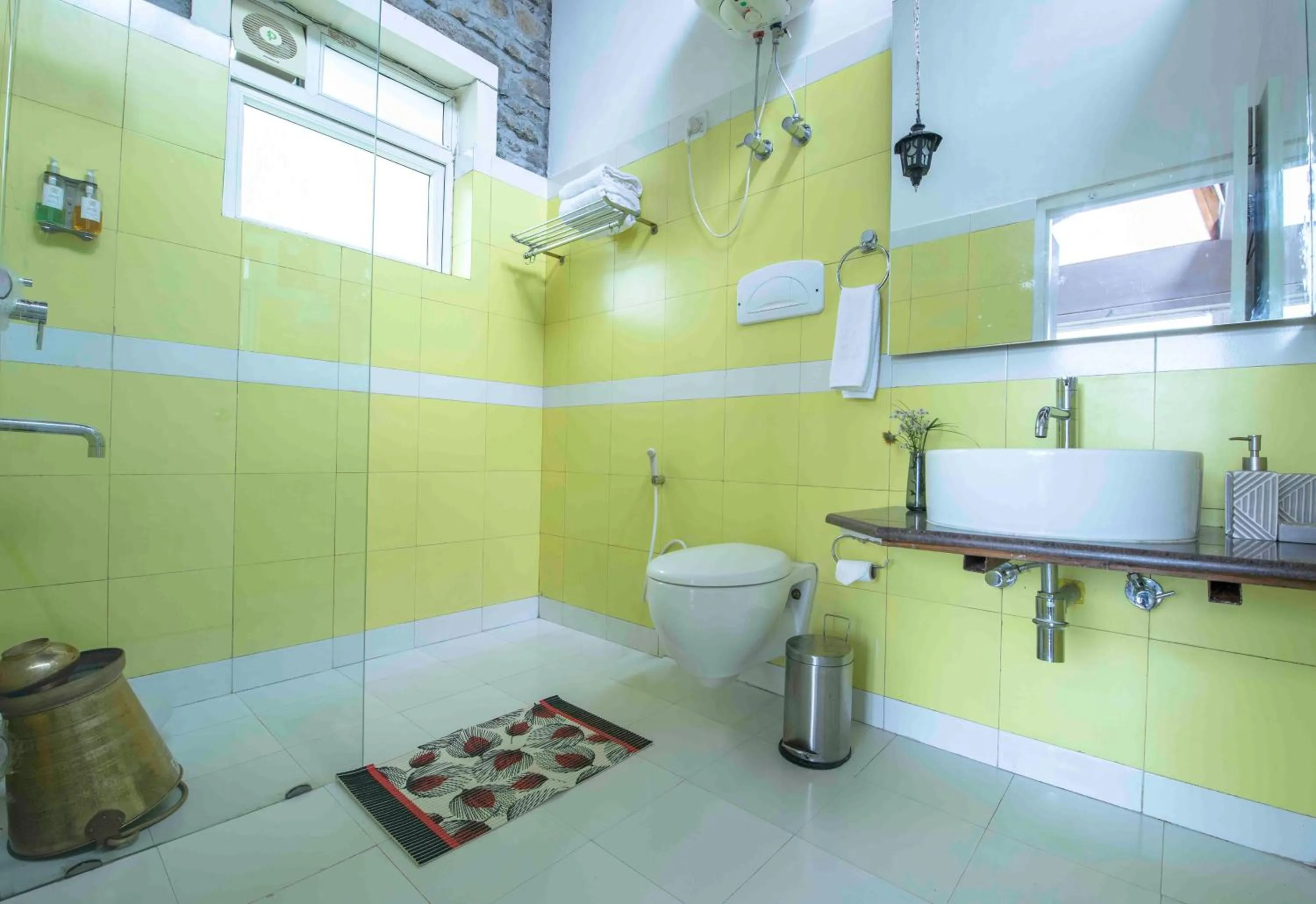 Bathroom in Seclude Ramgarh Cliff's edge