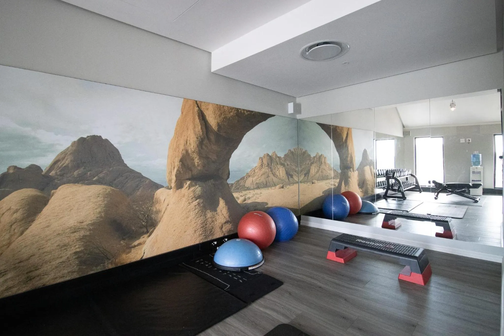 Fitness centre/facilities in The Weinberg Windhoek