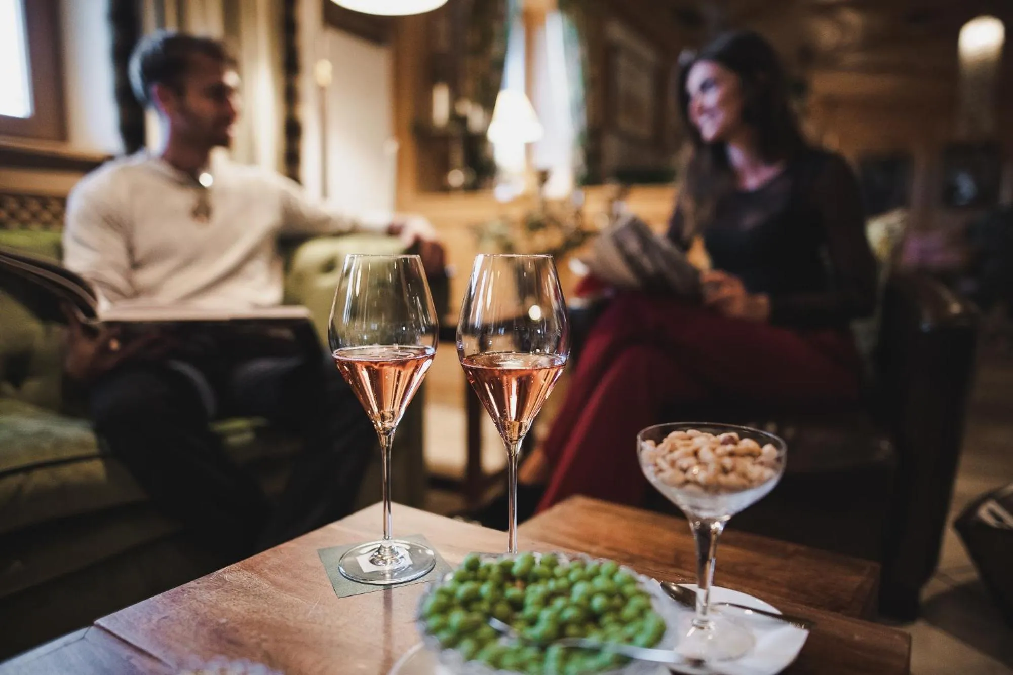 Communal lounge/ TV room in Hotel Hirzer 2781