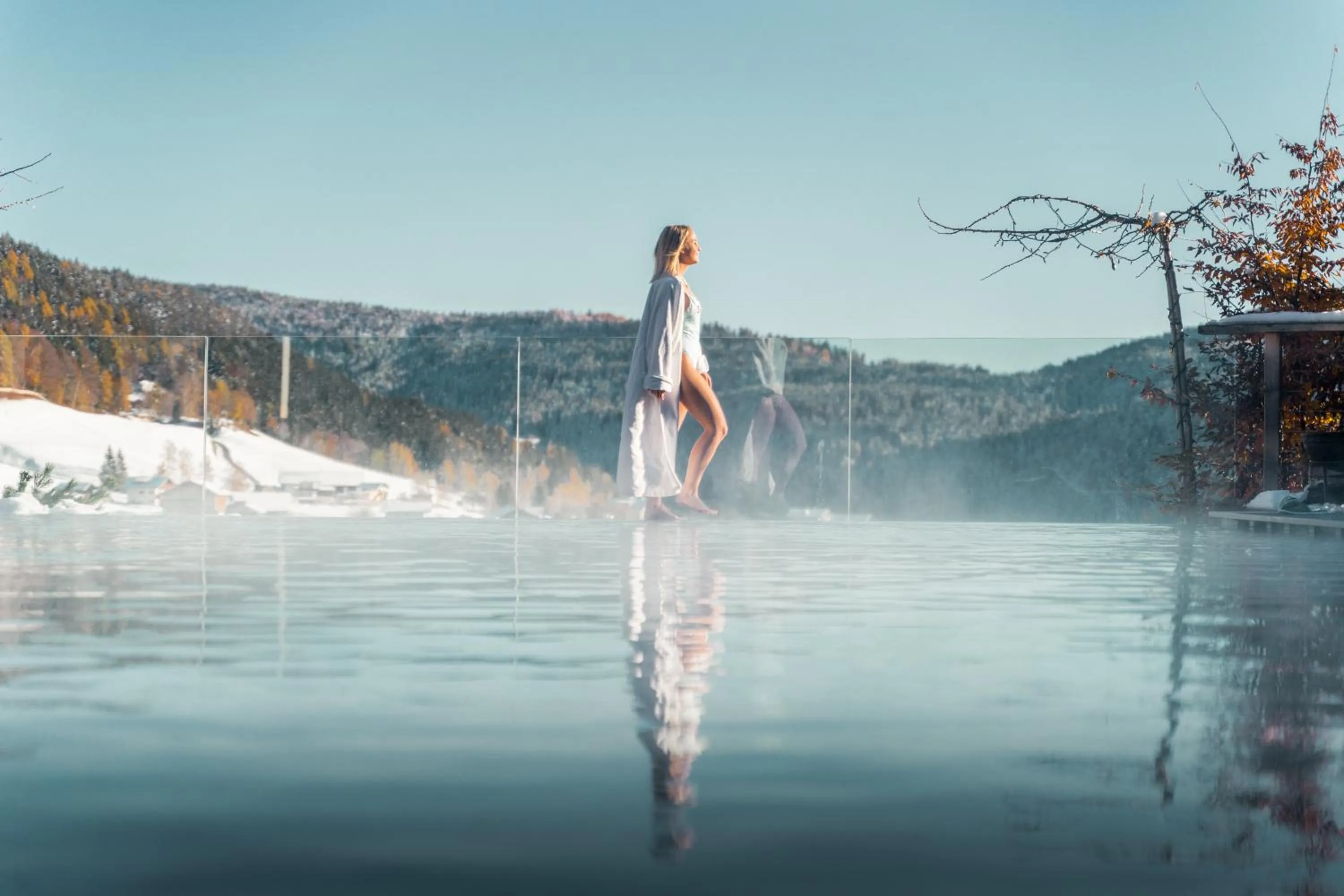 Swimming pool in Hotel Hirzer 2781