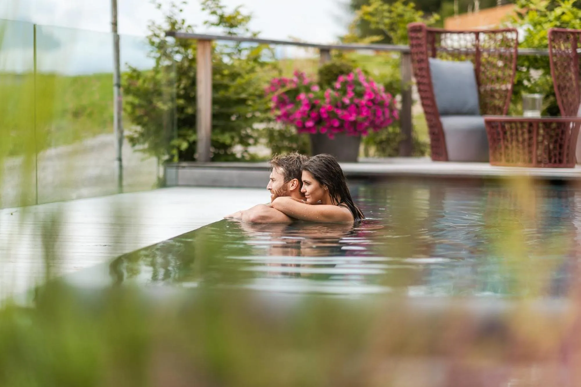 Swimming pool in Hotel Hirzer 2781