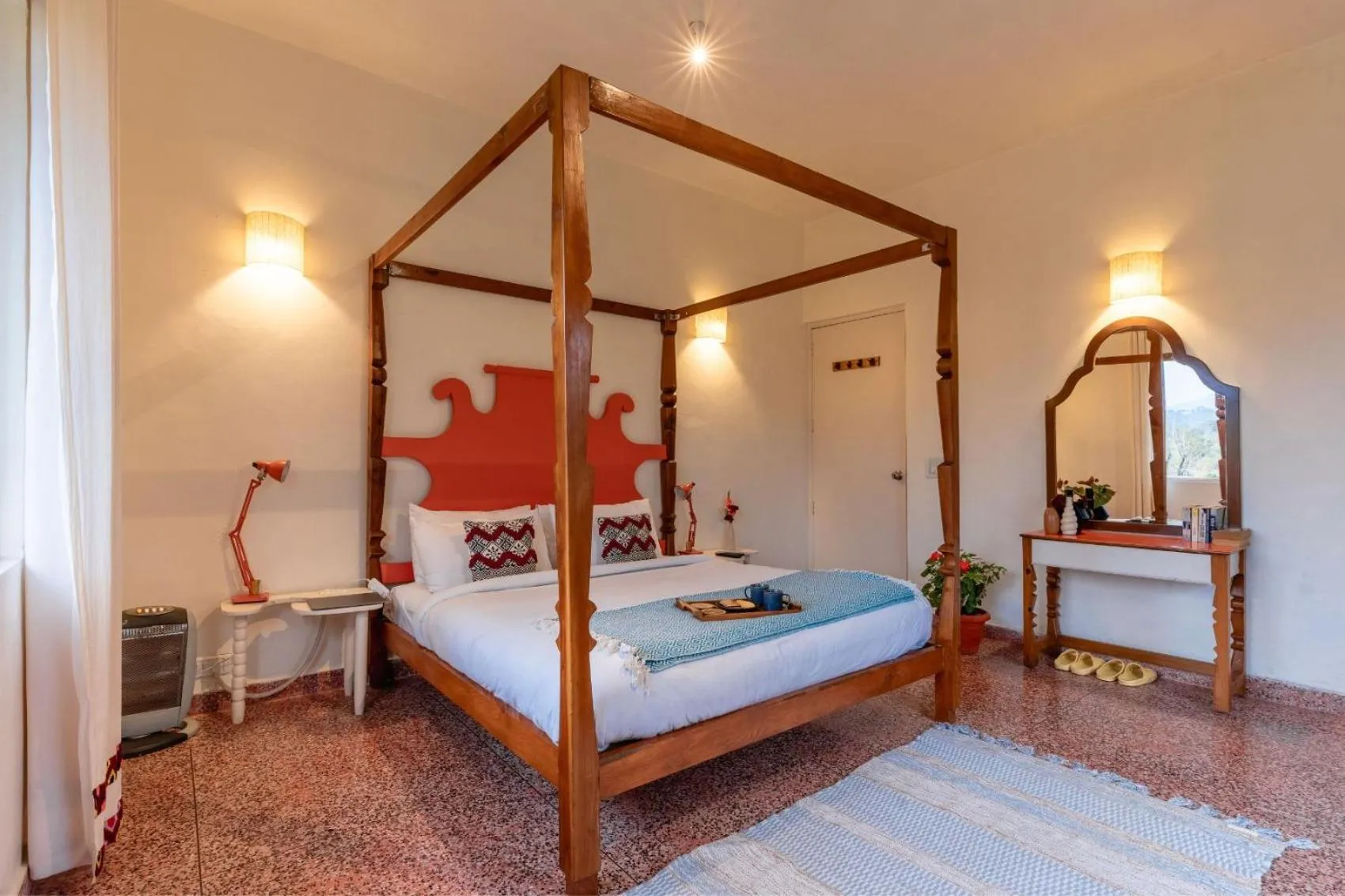 Bedroom, Bed in Seclude Palampur