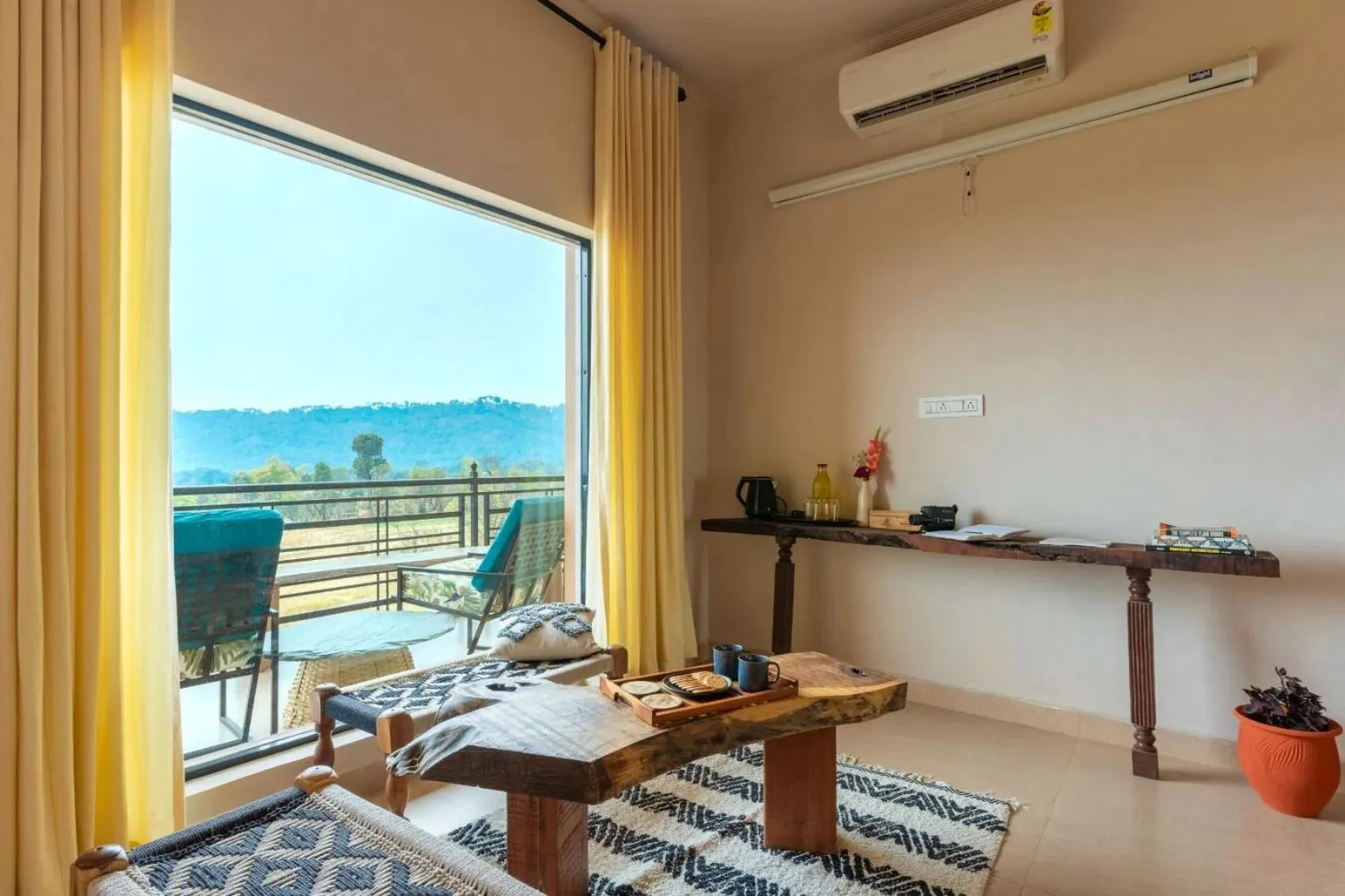 View (from property/room) in Seclude Palampur