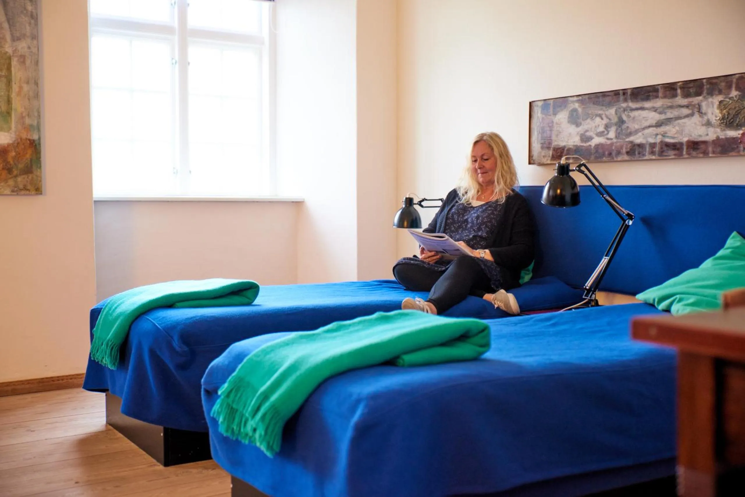 Bed in Danhostel Vitskøl Kloster