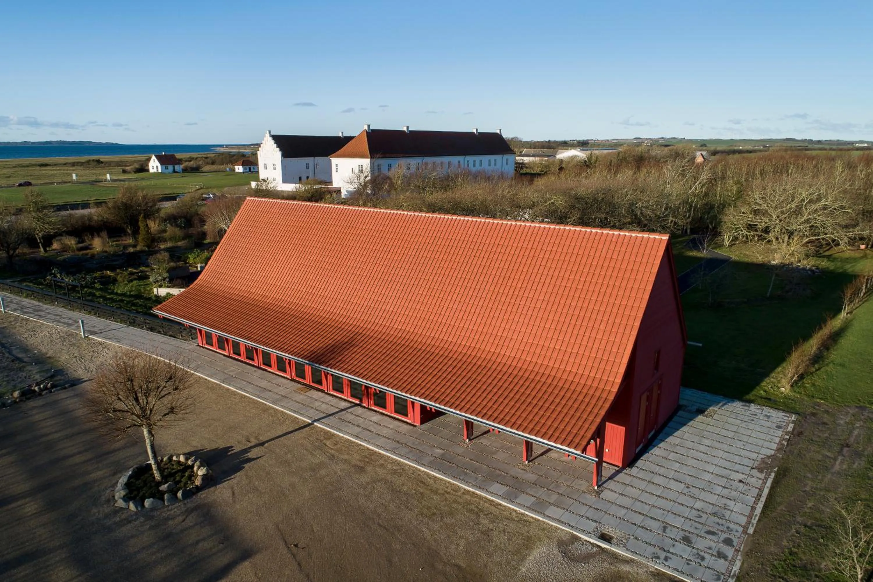 Property building in Danhostel Vitskøl Kloster