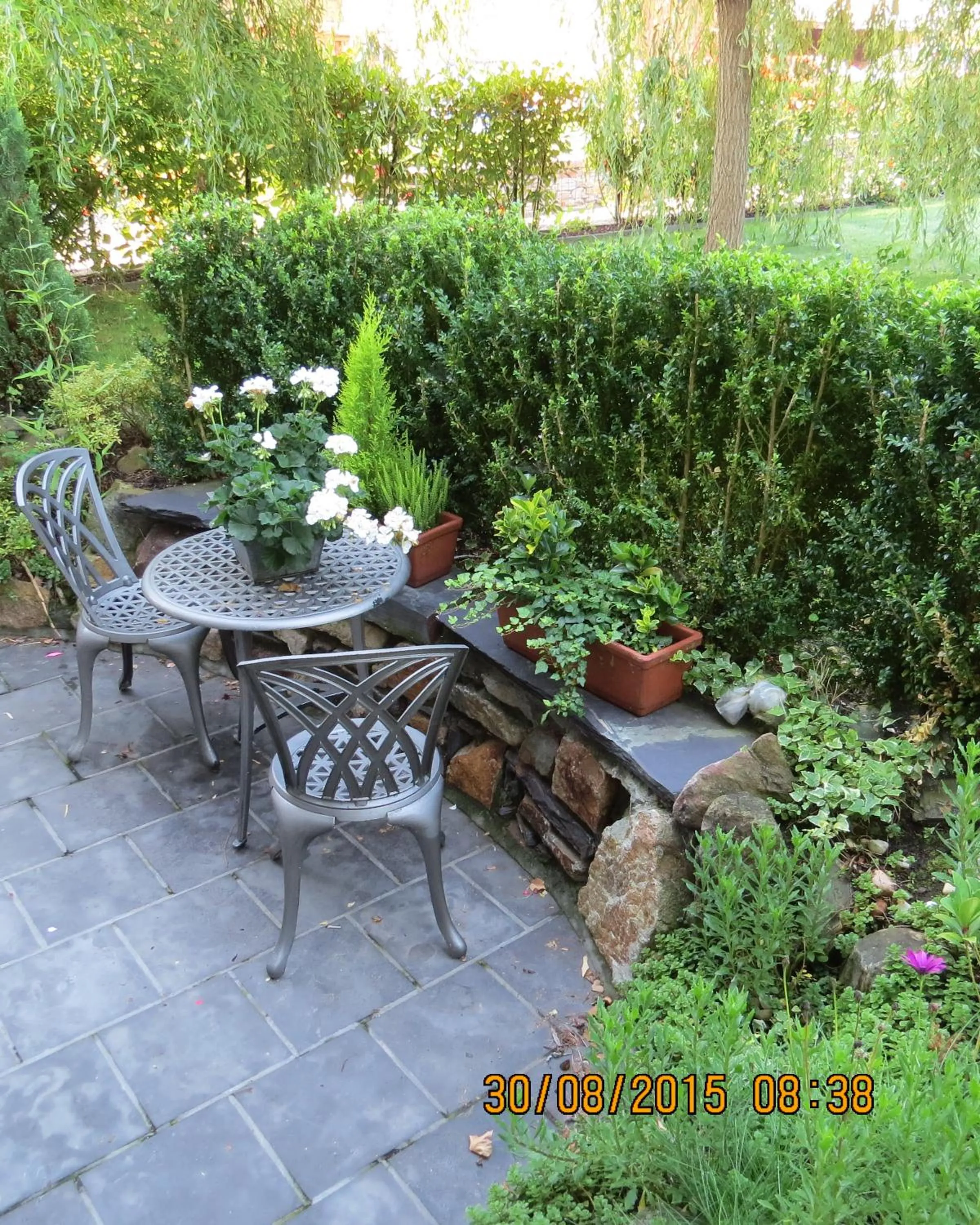 Garden view in B&B Nord Sud