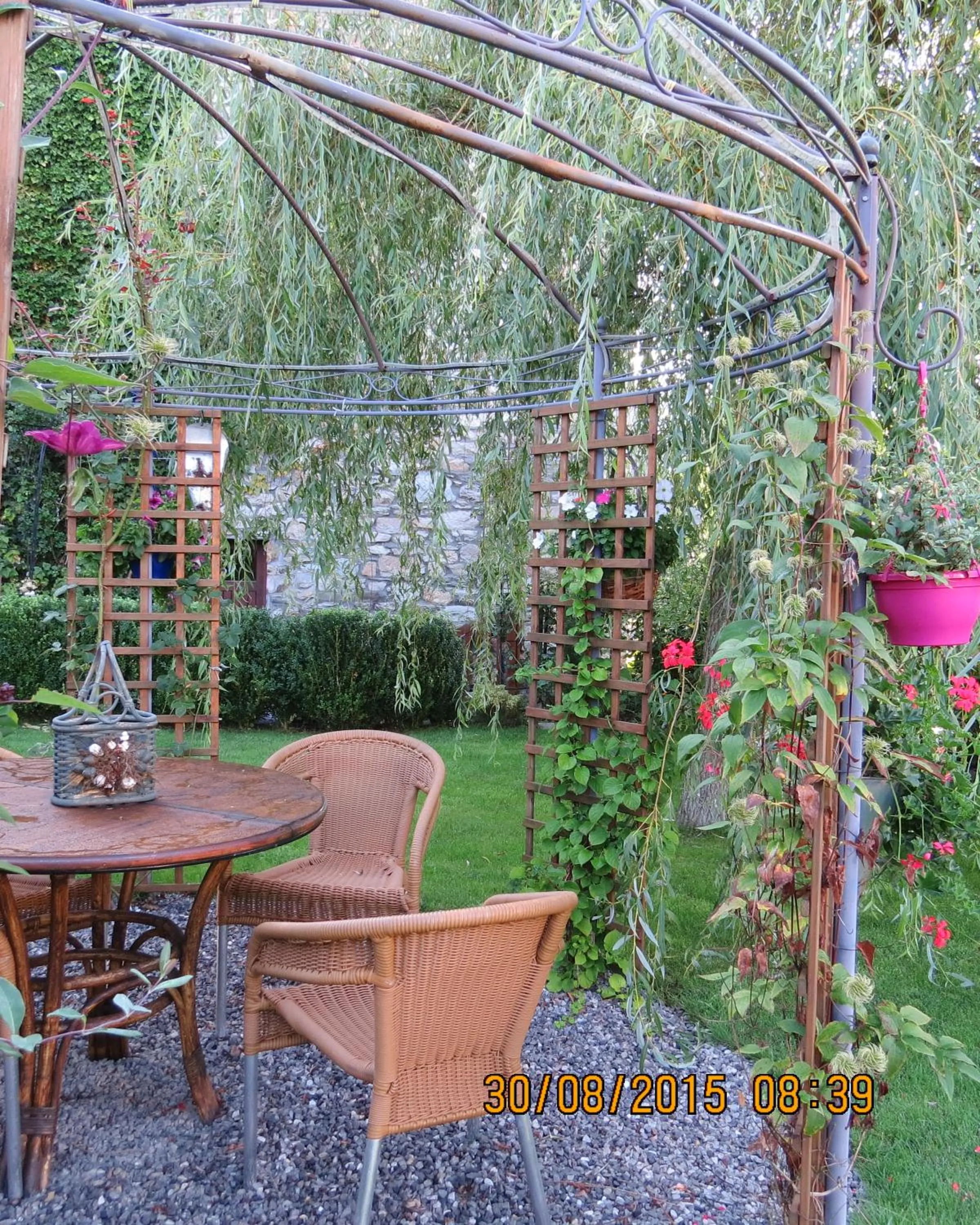 Garden view in B&B Nord Sud