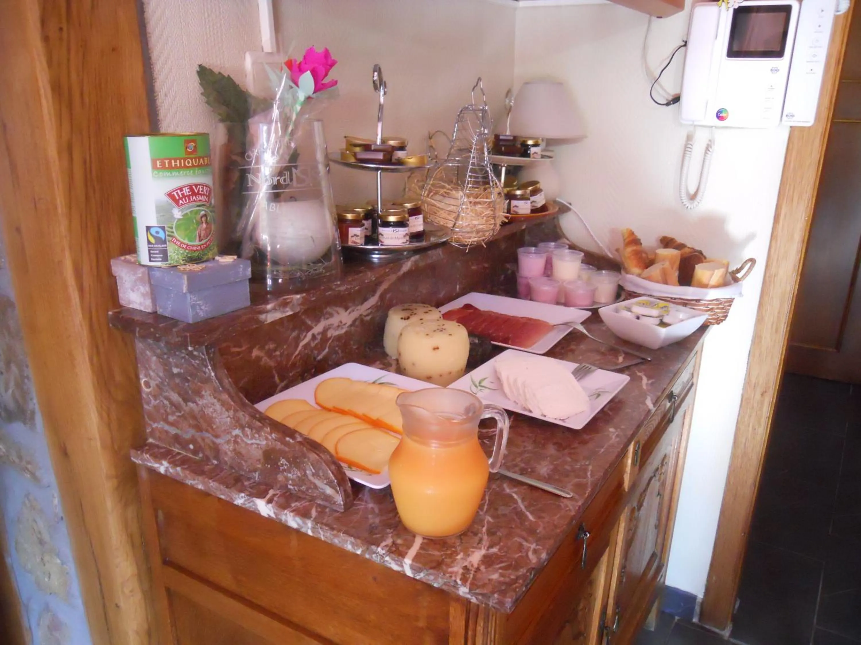 Food in B&B Nord Sud