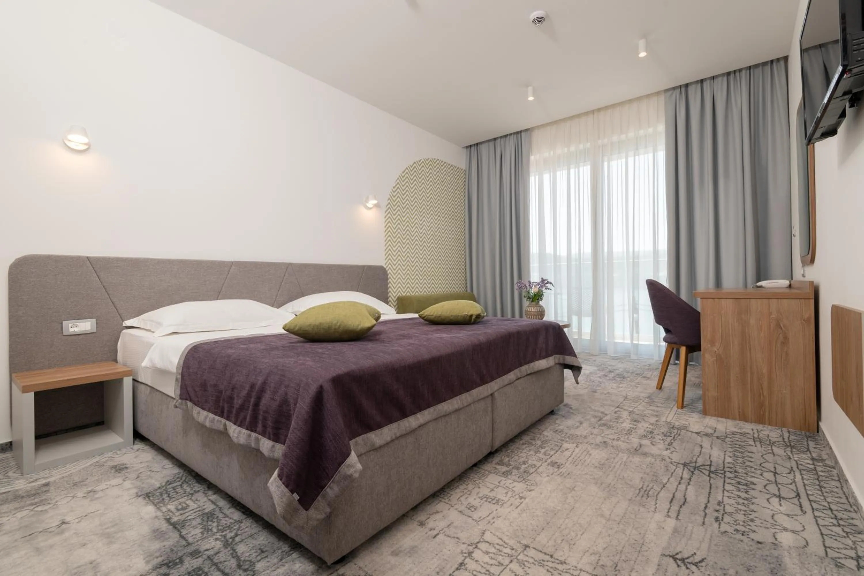 Bedroom, Bed in Hotel Nova