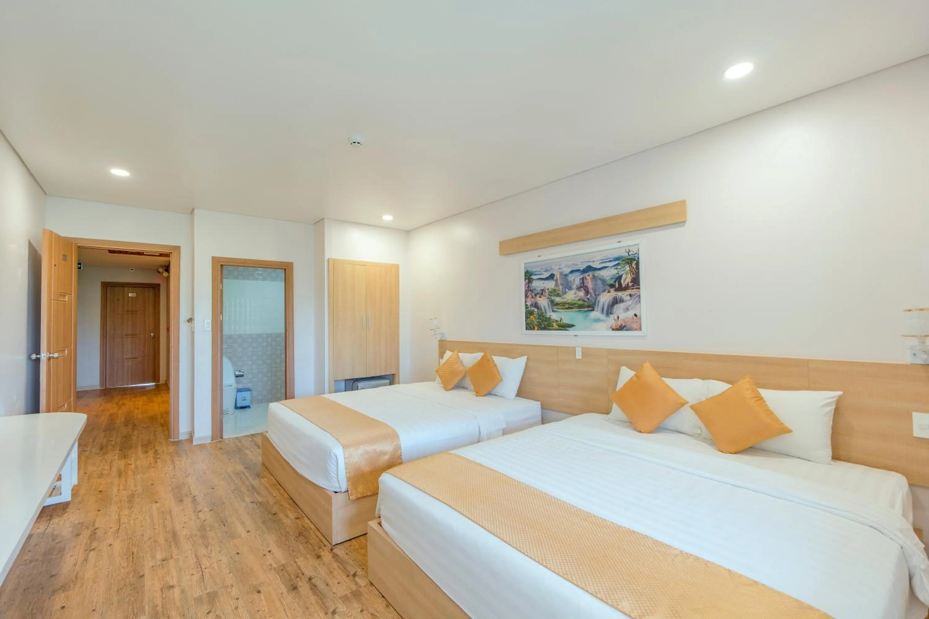 Bed in Summer Dream Hotel