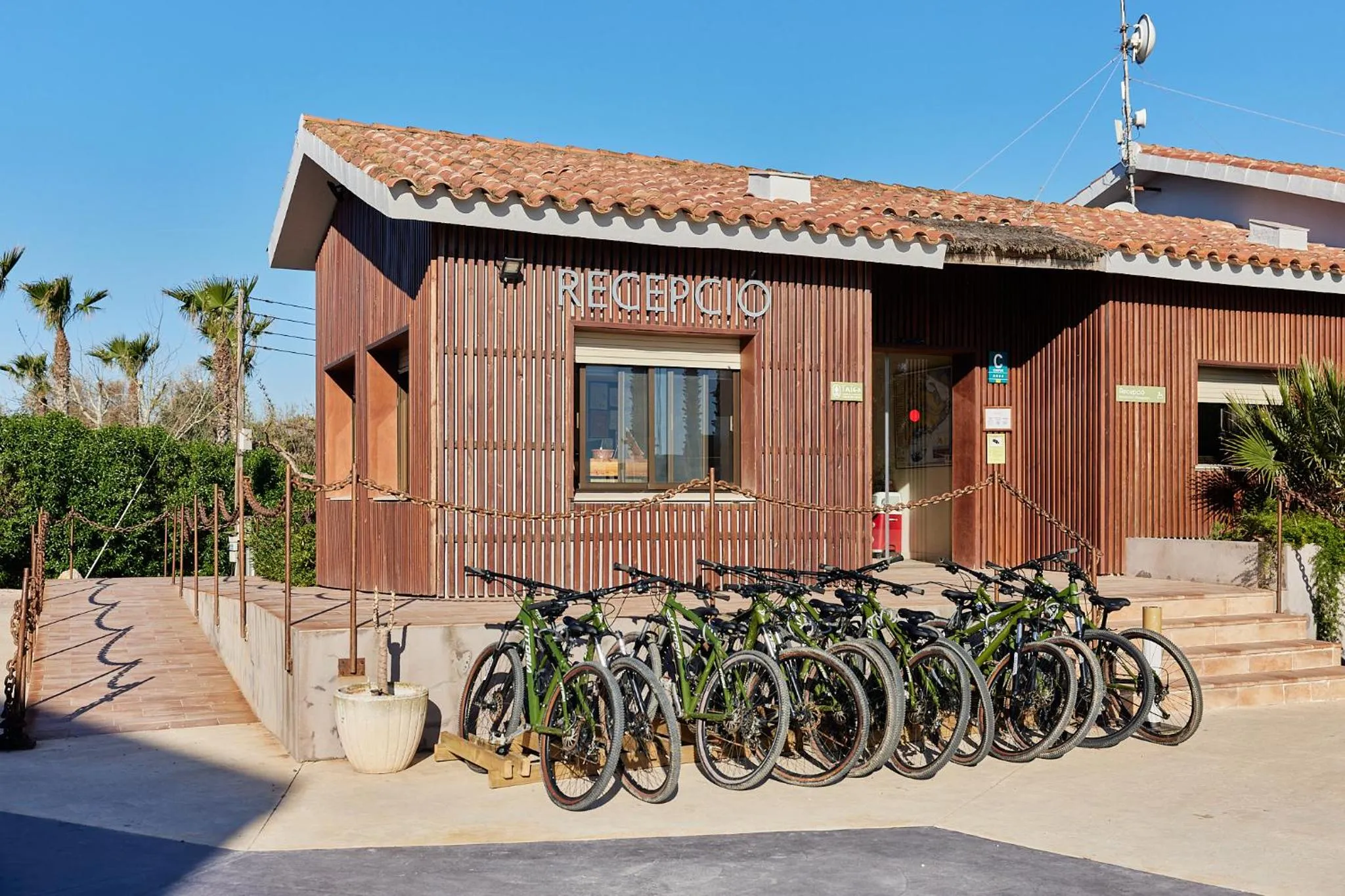 Lobby or reception in TAIGA Delta de l'Ebre
