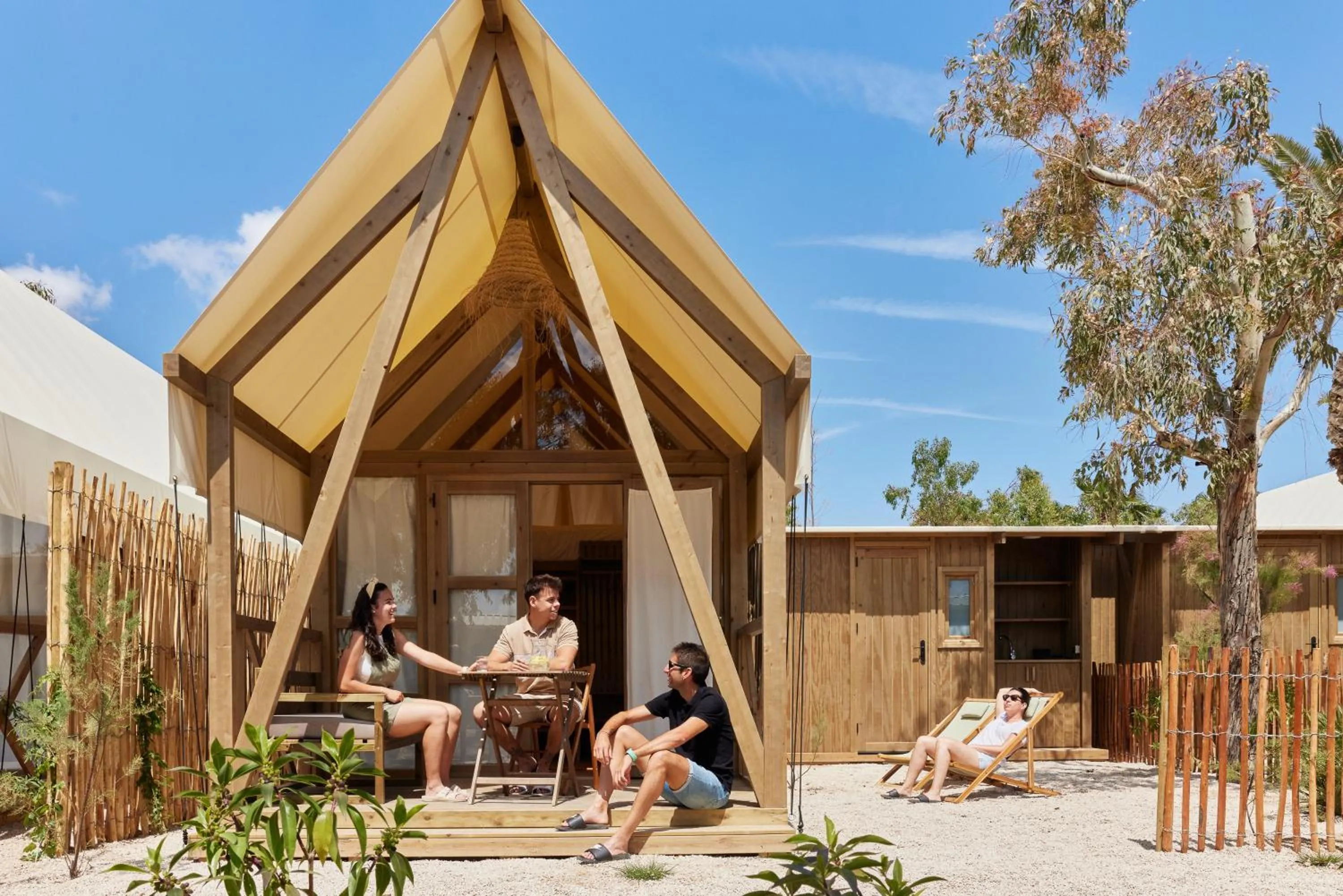 Patio in TAIGA Delta de l'Ebre