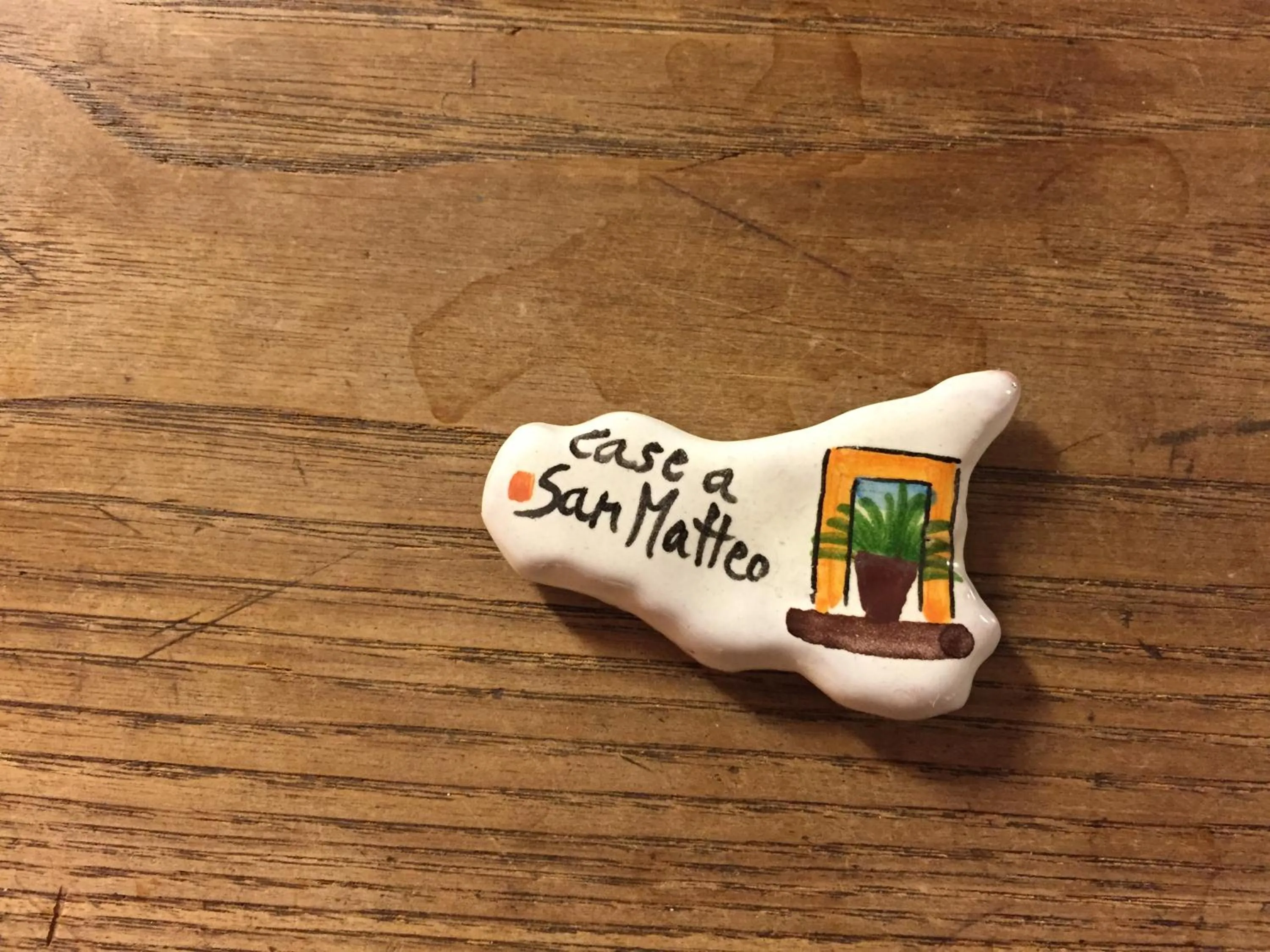 Decorative detail in B&B Case a San Matteo