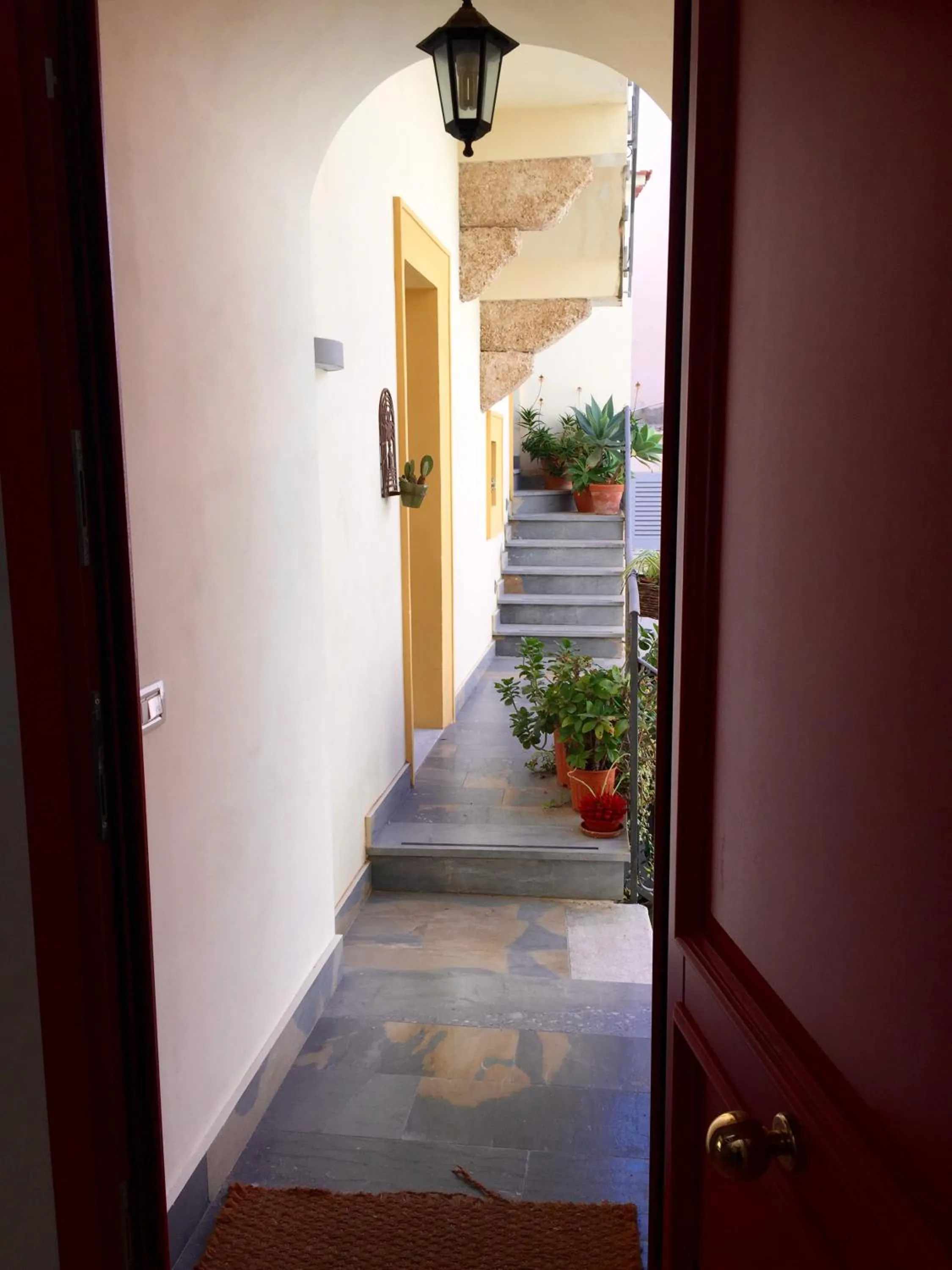 Decorative detail in B&B Case a San Matteo