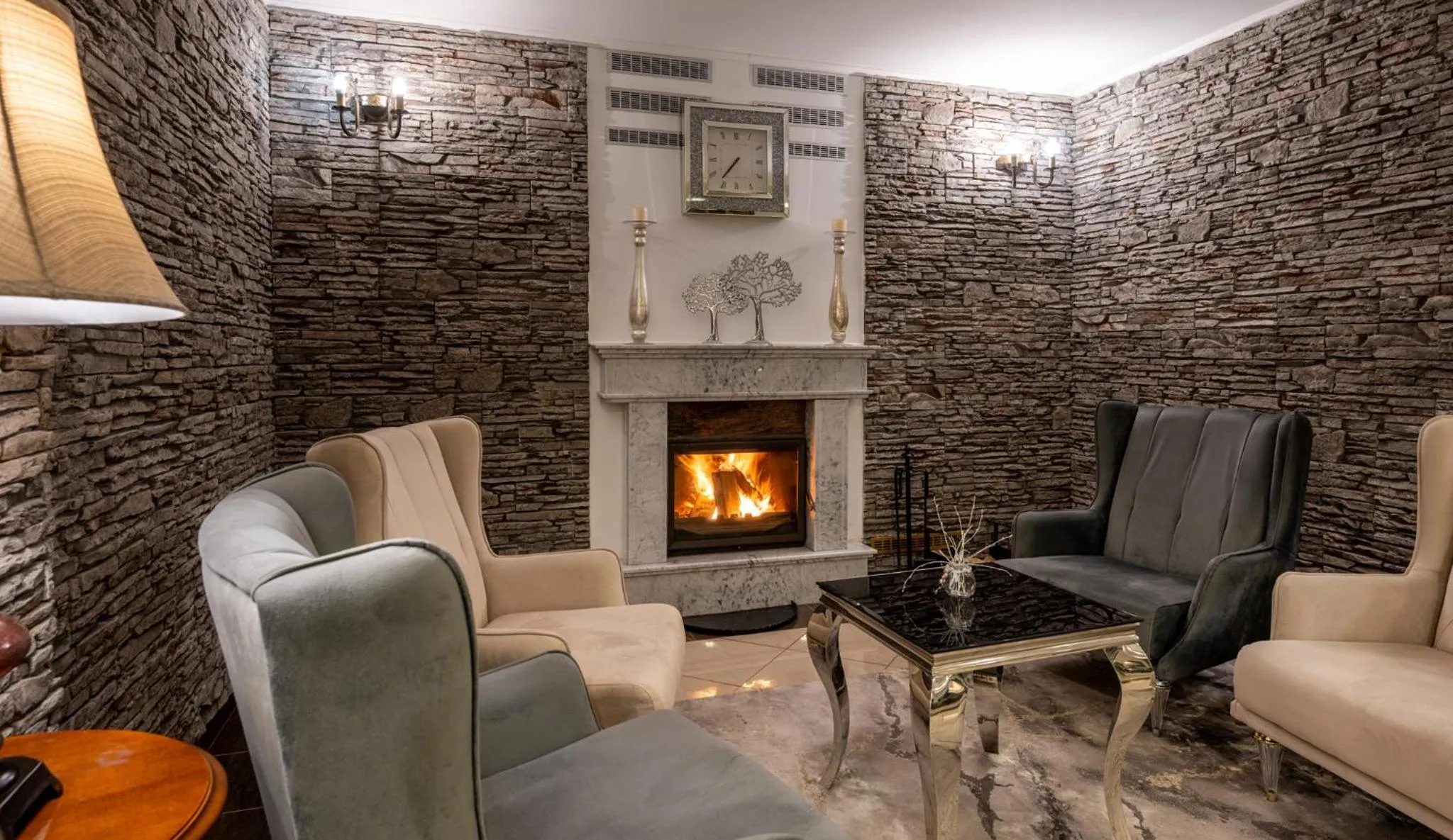 Lobby or reception in Calimbra Wellness Hotel Superior