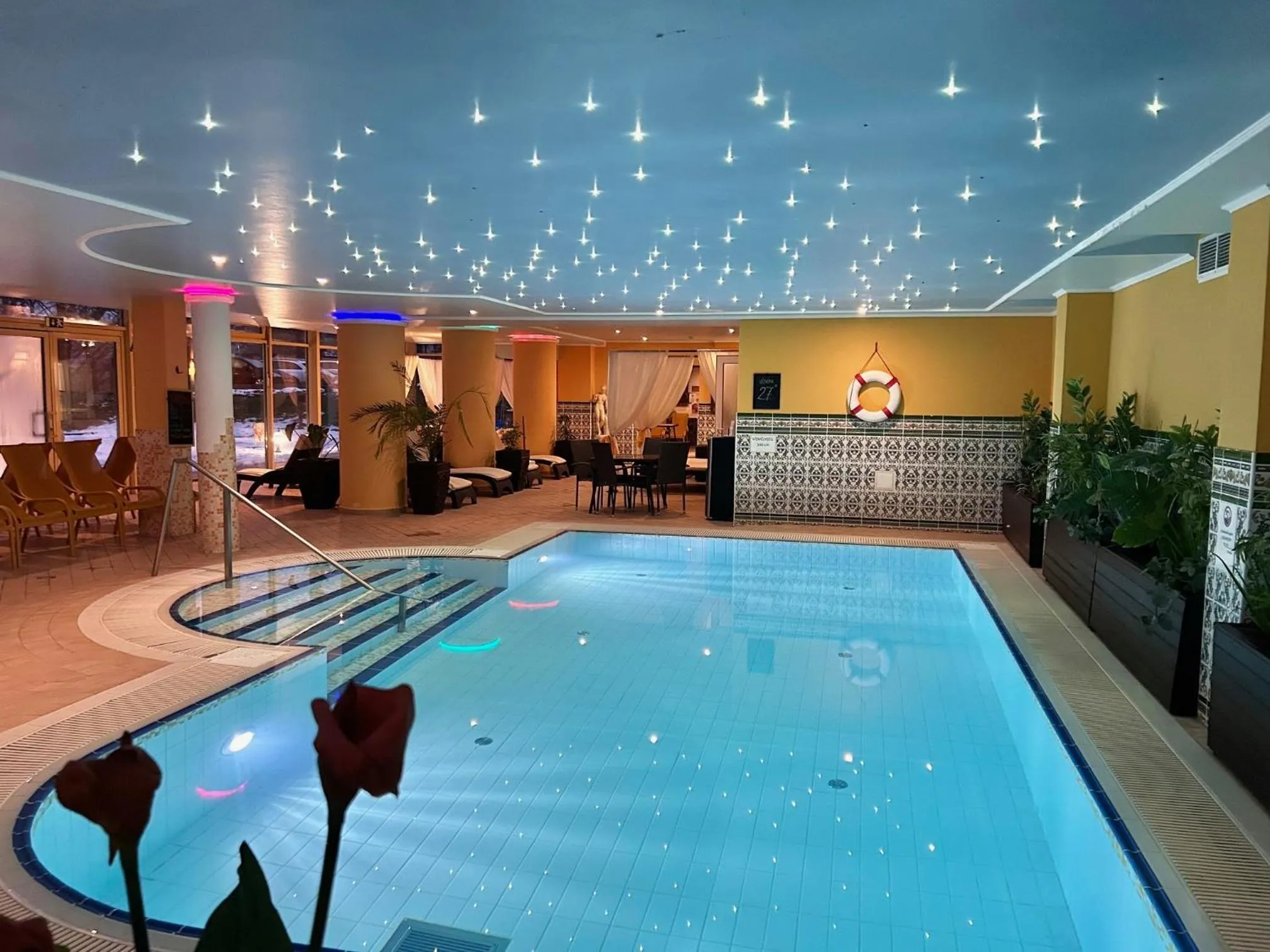 Swimming pool in Calimbra Wellness Hotel Superior