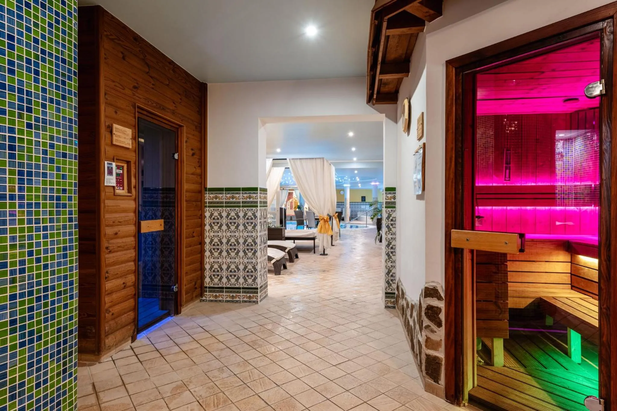 Sauna in Calimbra Wellness Hotel Superior