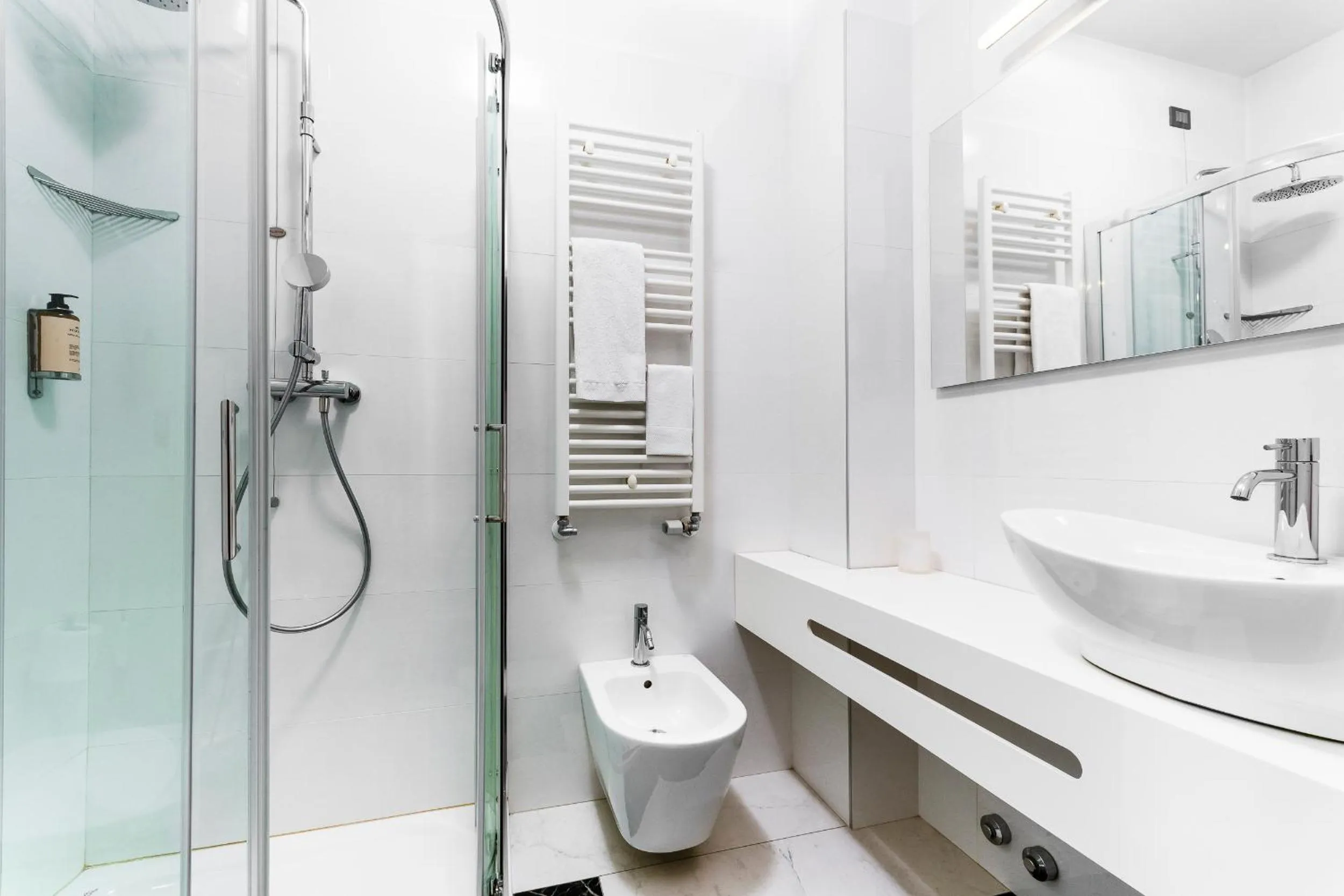 Bathroom in Hotel Doriguzzi