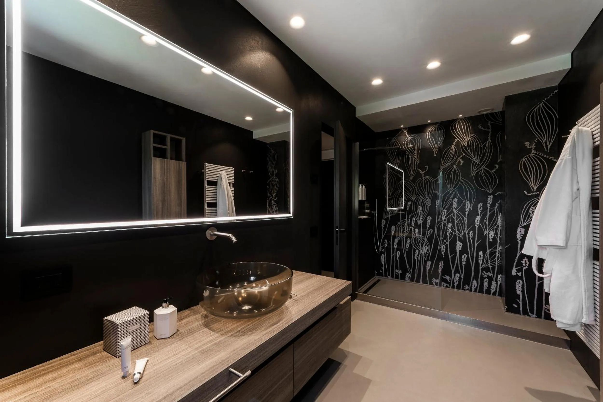 Bathroom in Hotel Doriguzzi