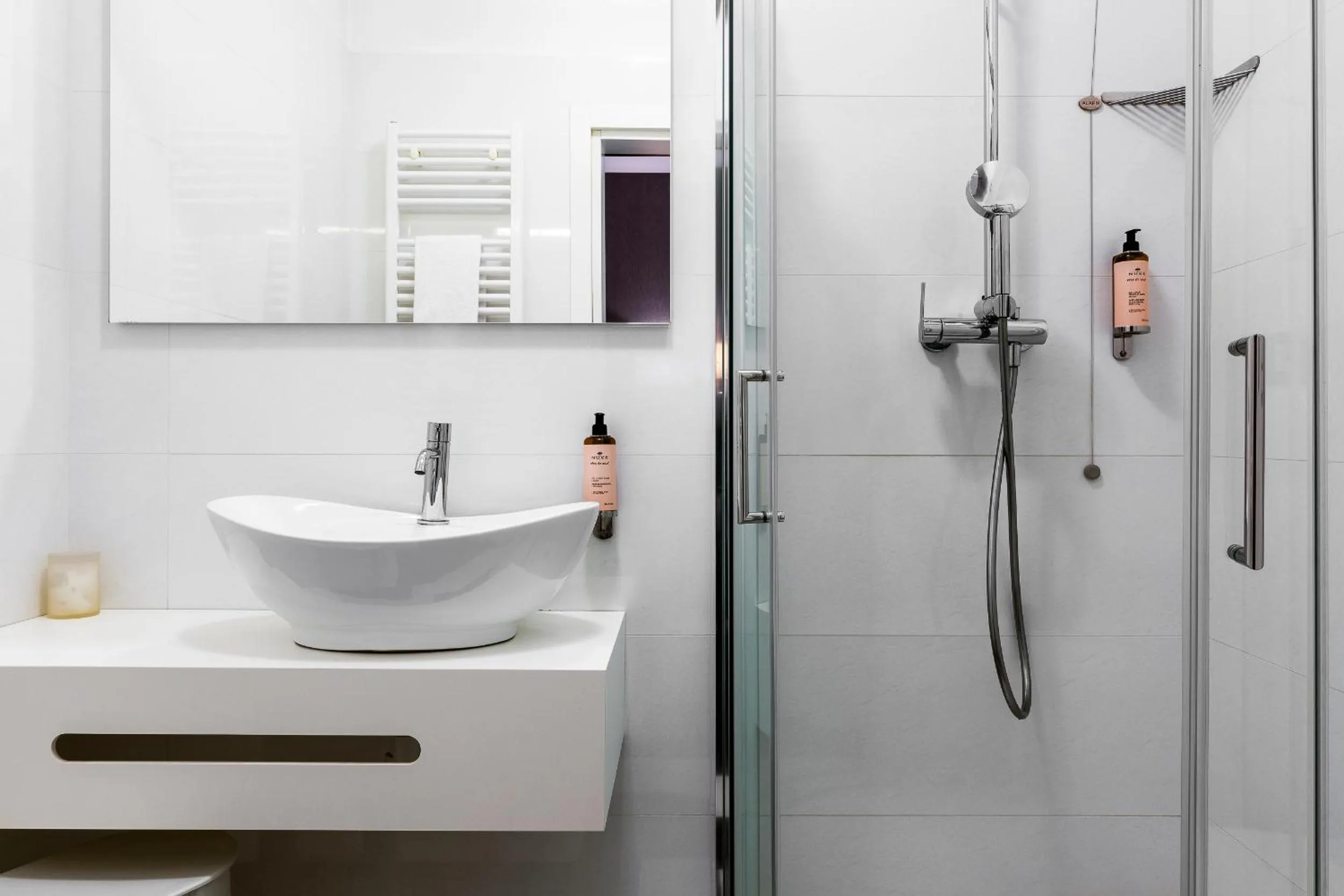 Bathroom in Hotel Doriguzzi