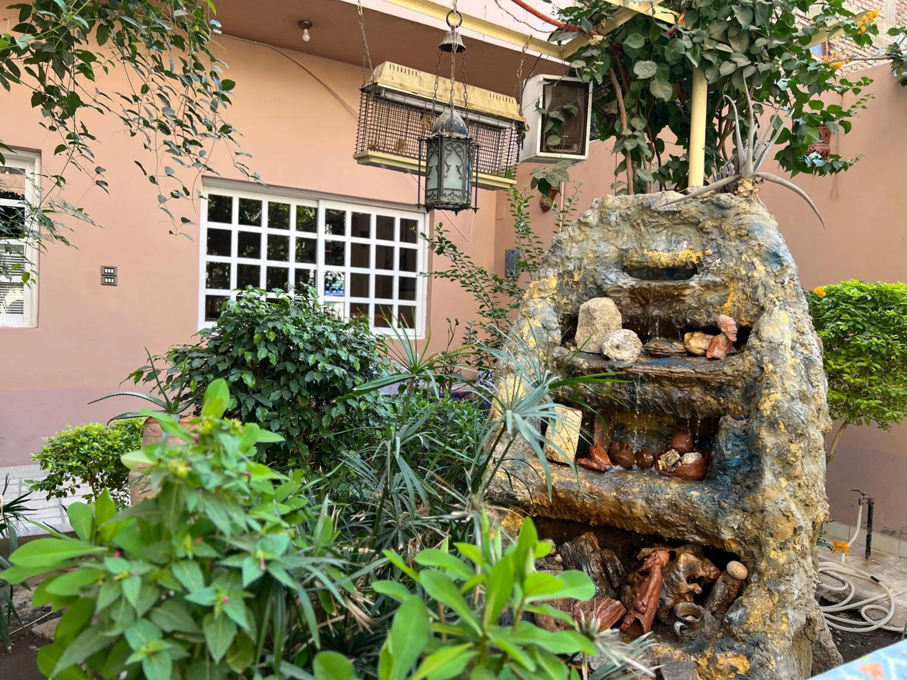 Garden view in Amon Hotel