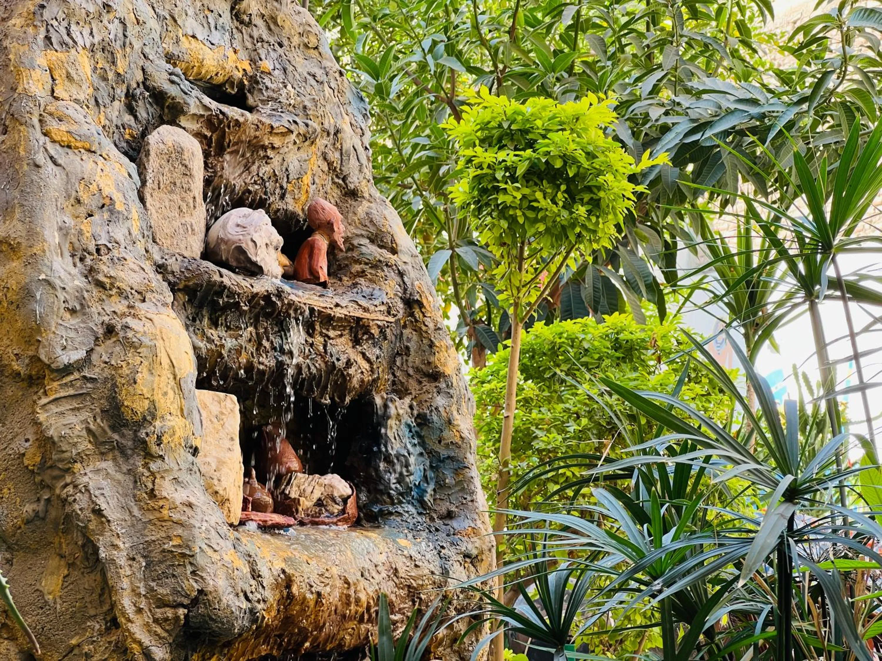 Garden view in Amon Hotel