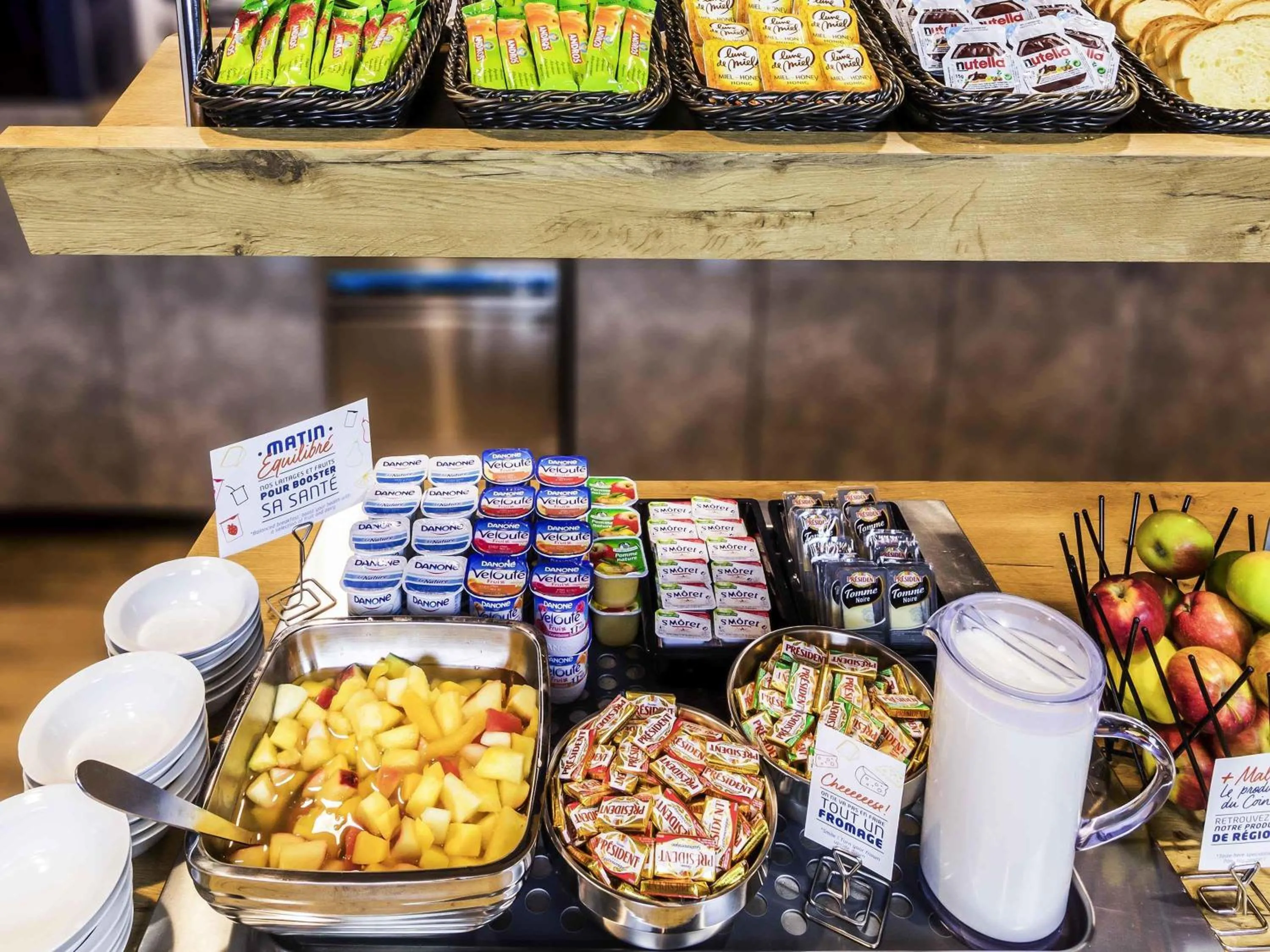 Breakfast in ibis budget Dieppe Centre Port