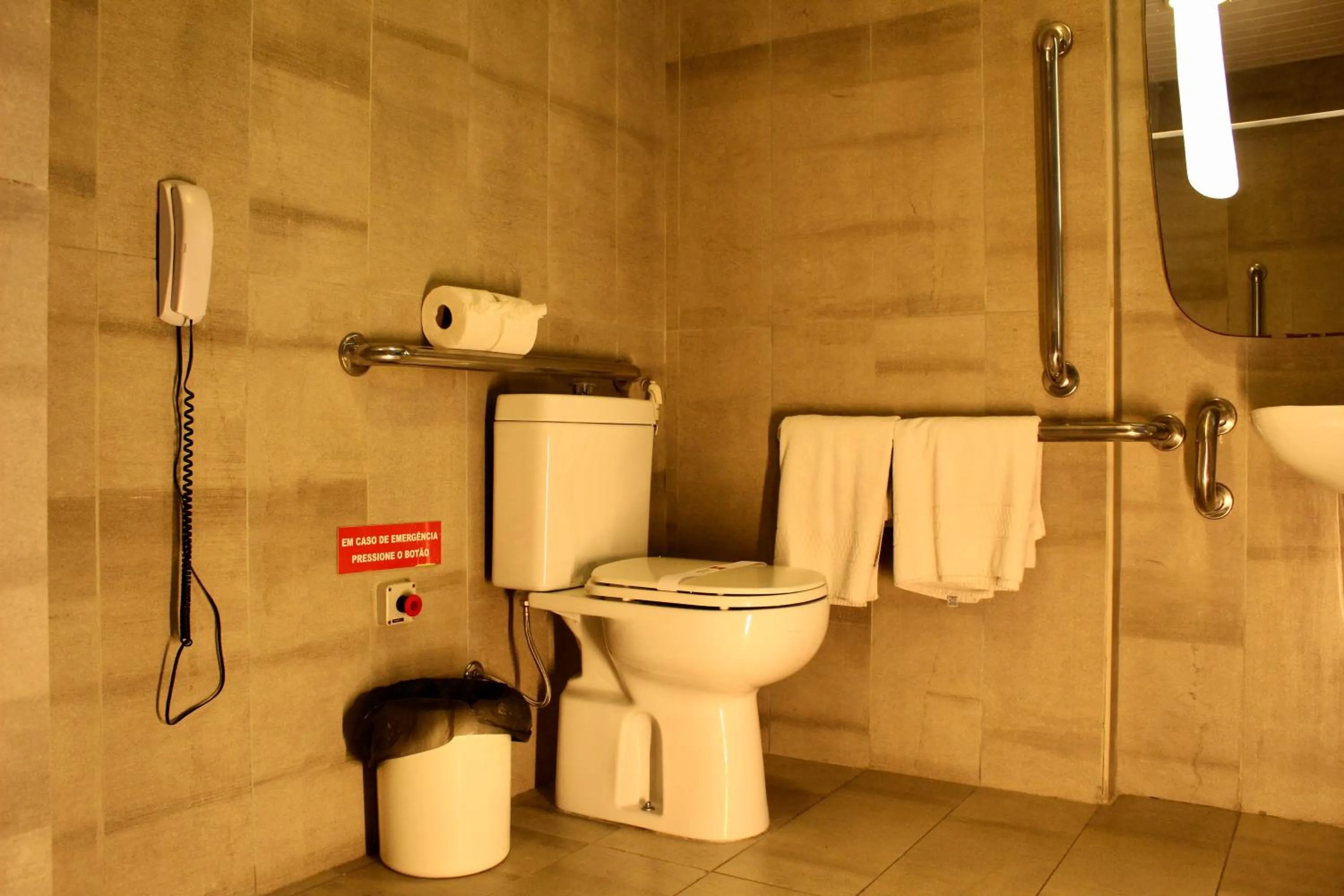 Bathroom in ibis Natal