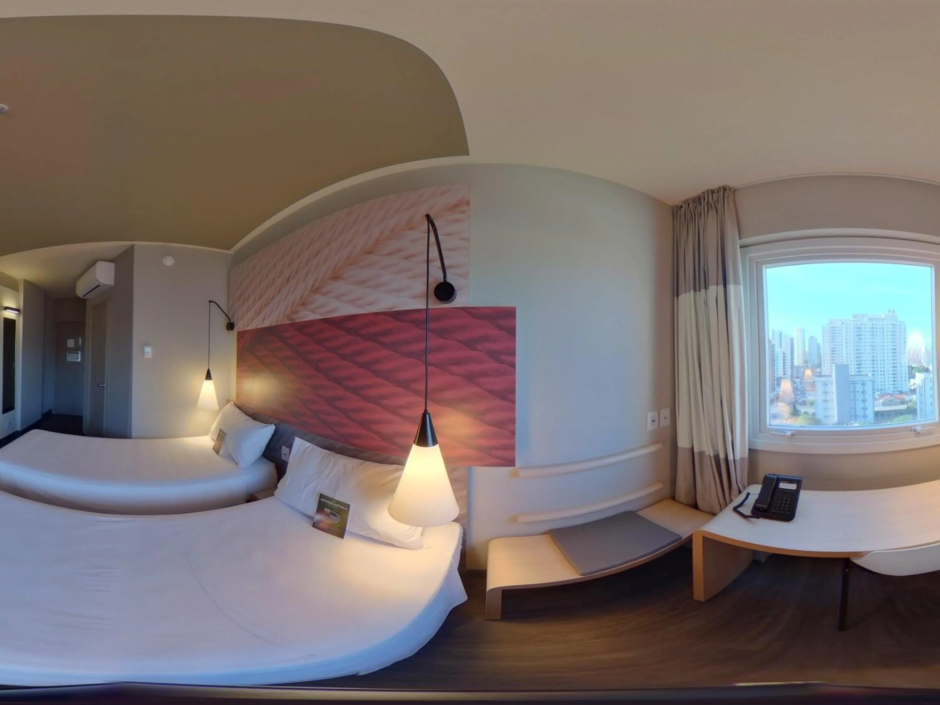 Bedroom, Bed in ibis Natal