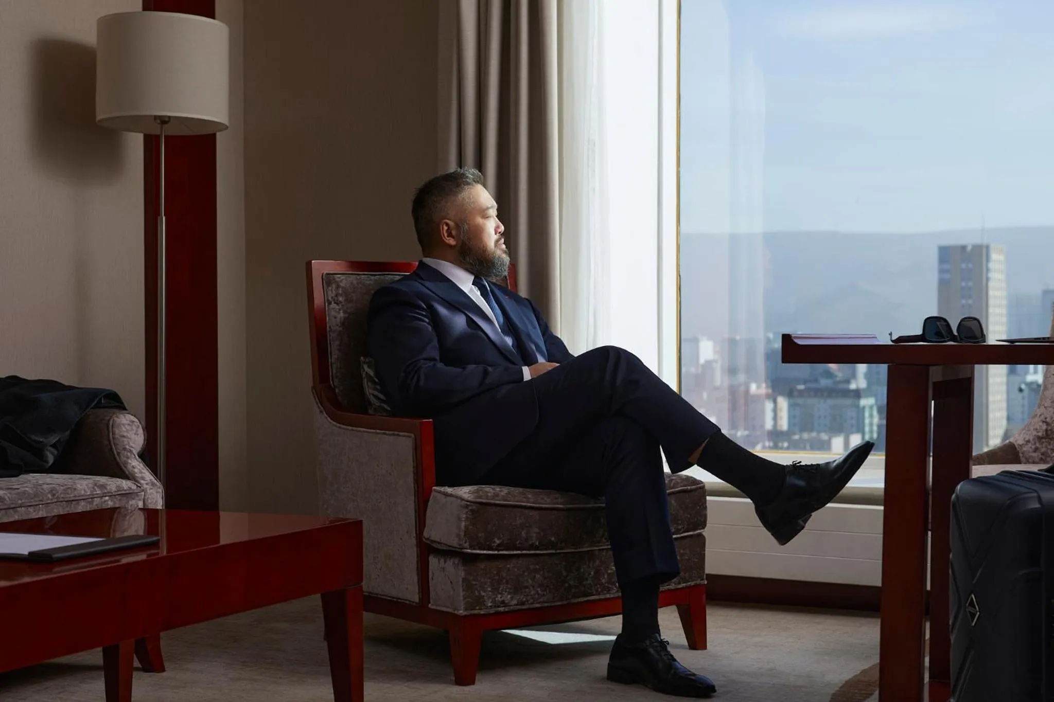 Living room in Novotel Ulaanbaatar