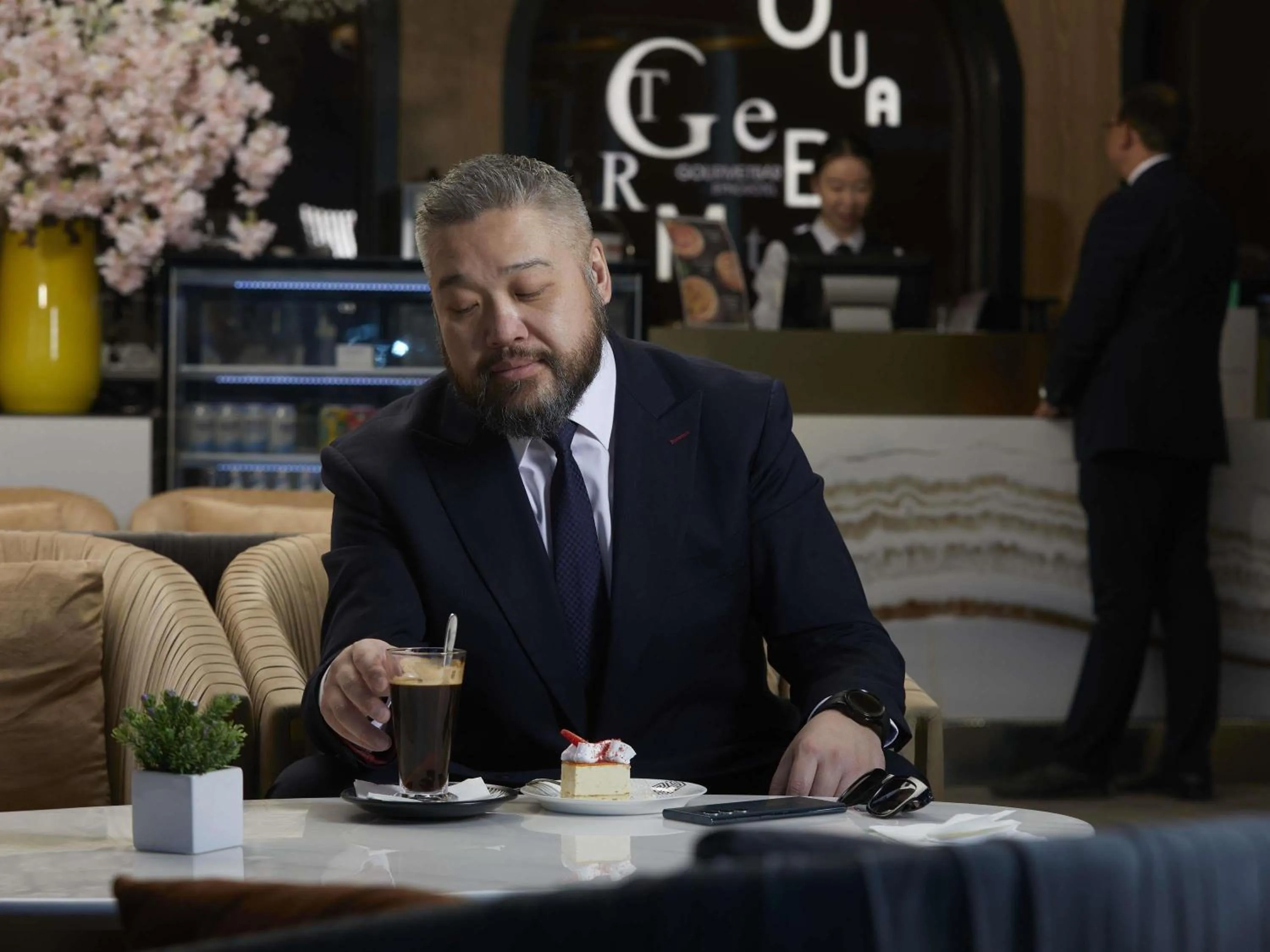 Lounge or bar in Novotel Ulaanbaatar