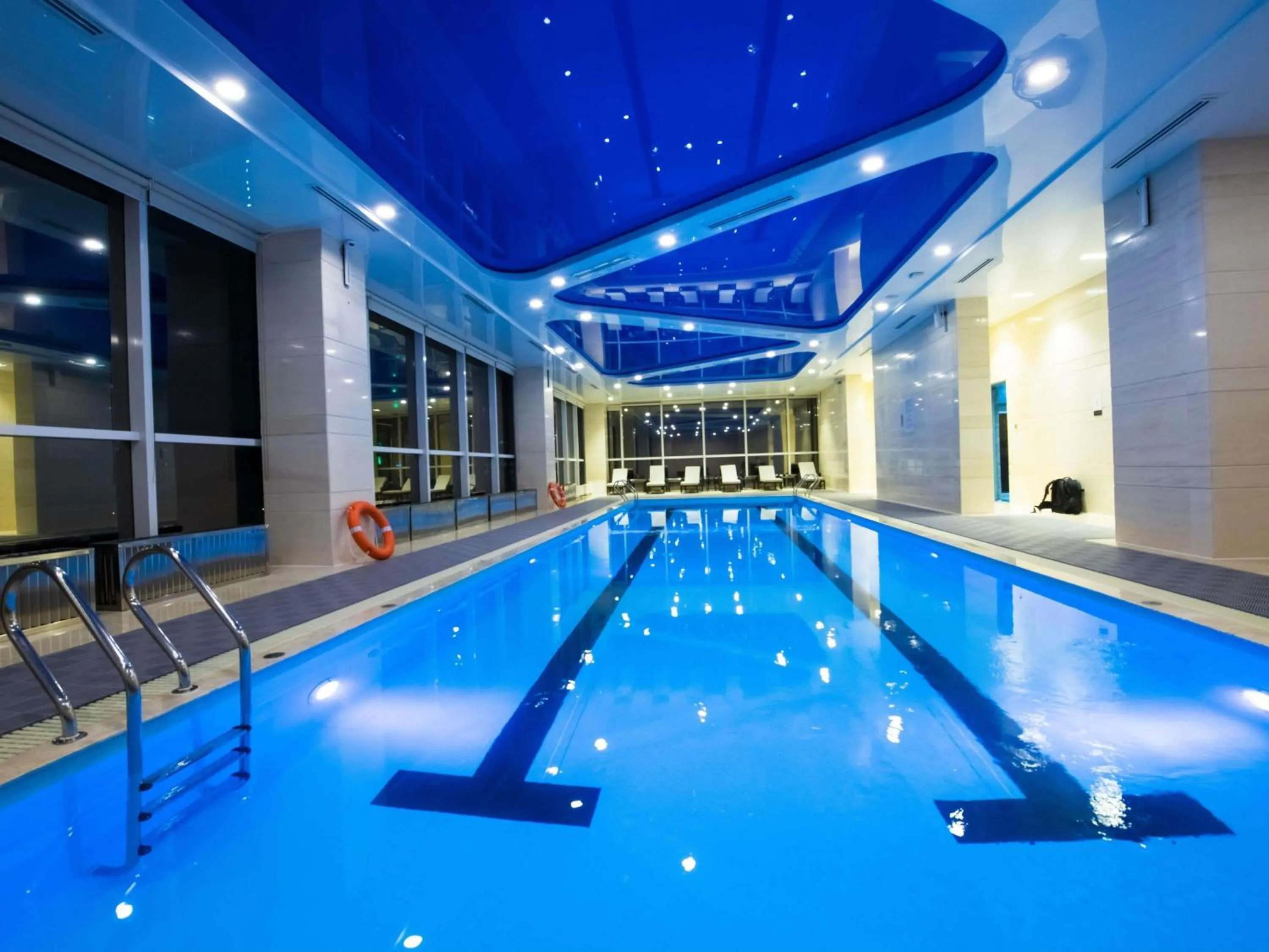 Pool view in Novotel Ulaanbaatar