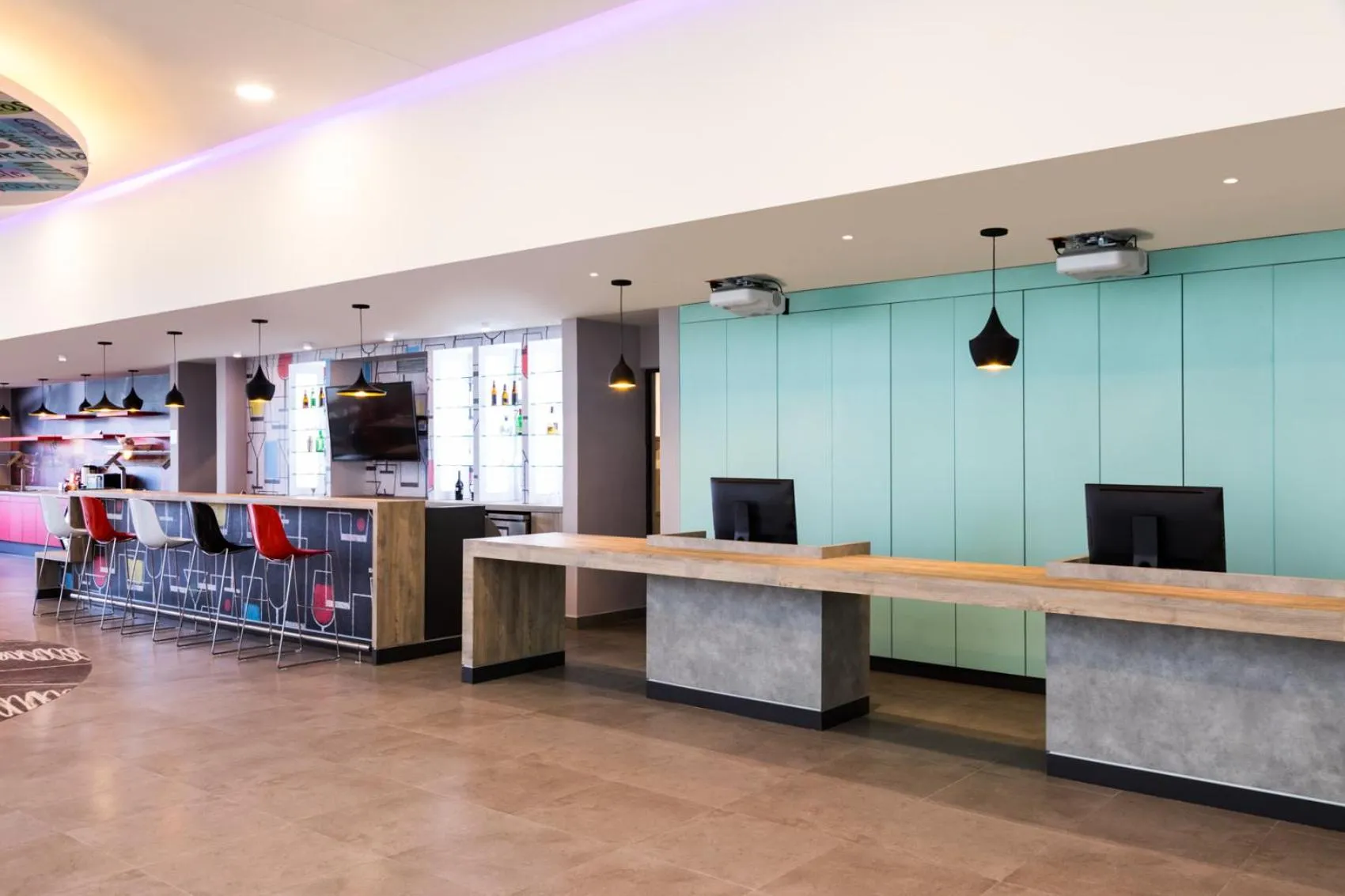 Lobby or reception in Ibis Mazatlan Marina