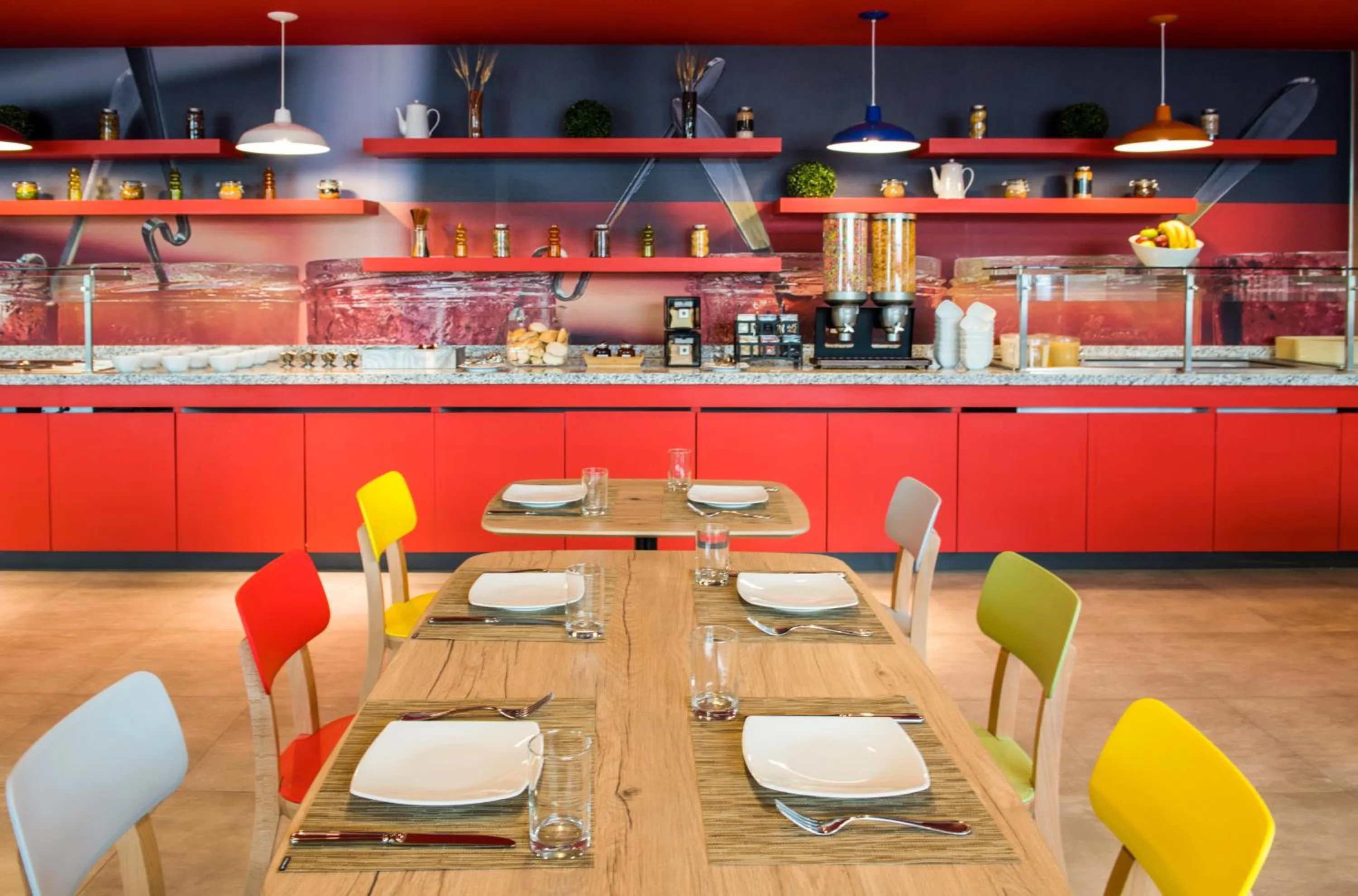 Buffet breakfast in Ibis Mazatlan Marina