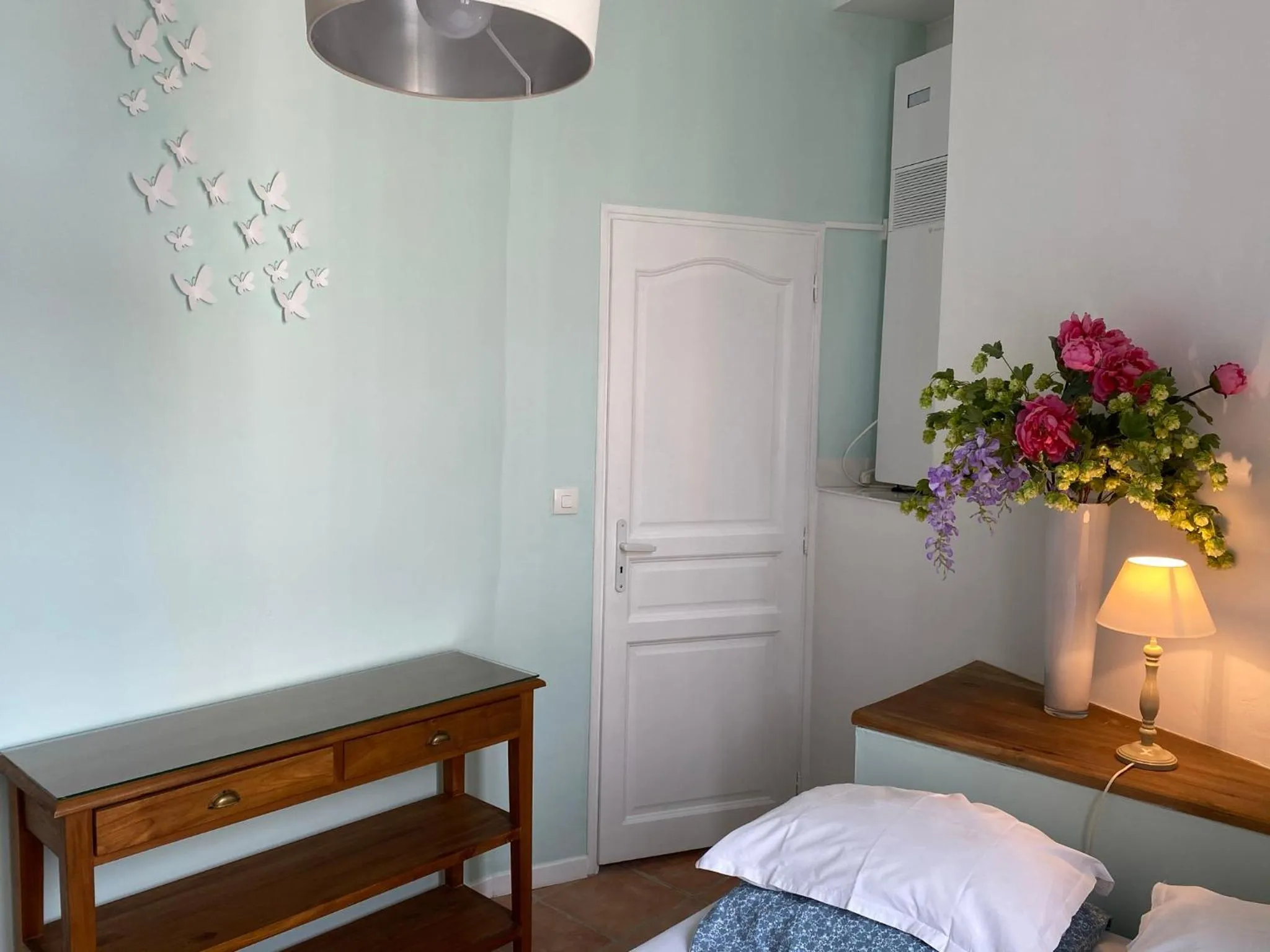 Bedroom, Bed in Studios Floreal