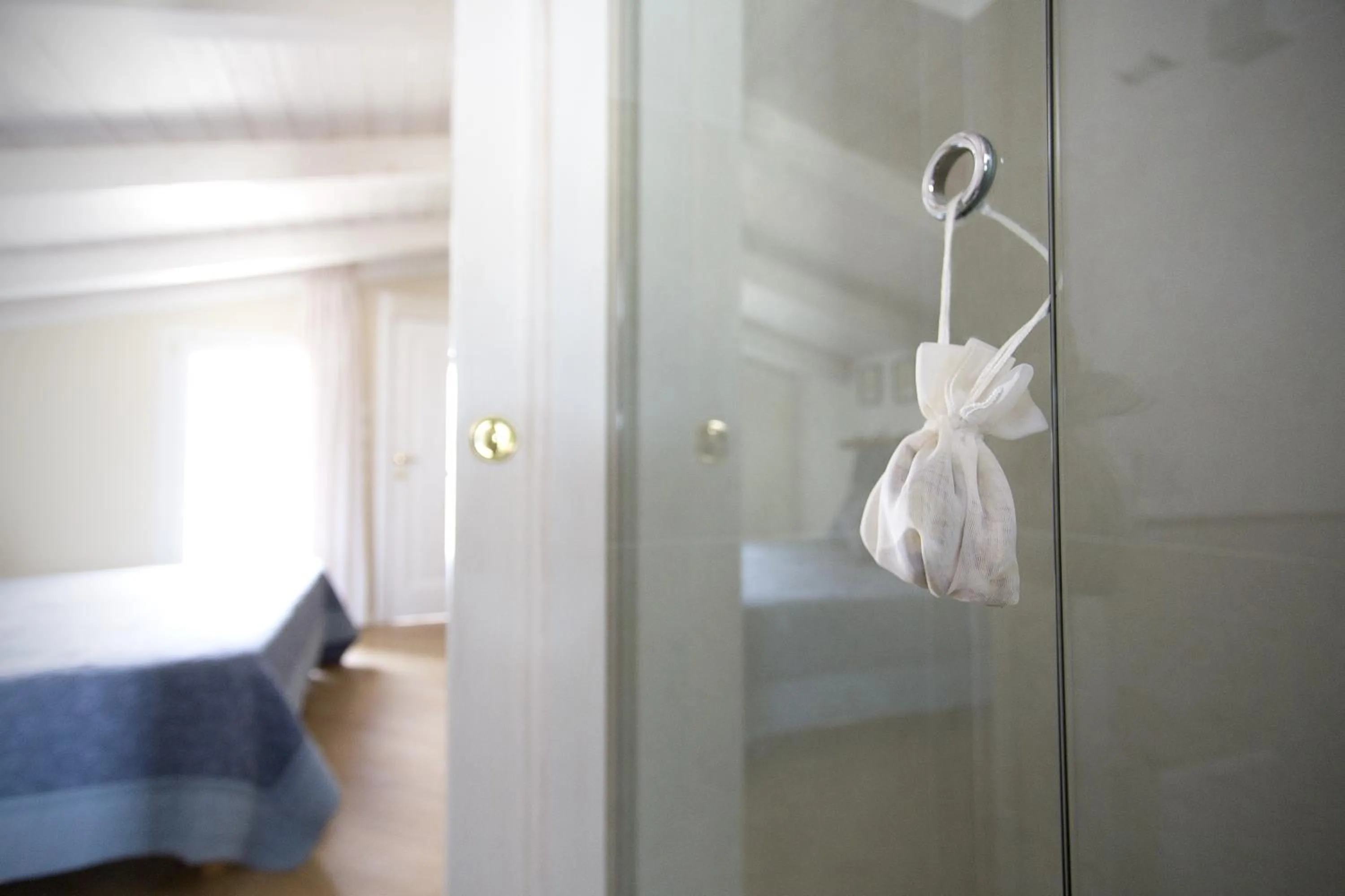 Bathroom, Bed in Residenza dei Suoni